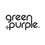 Green purple logo