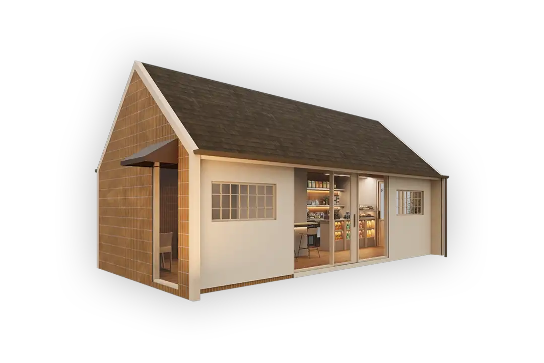 Prefab restaurant