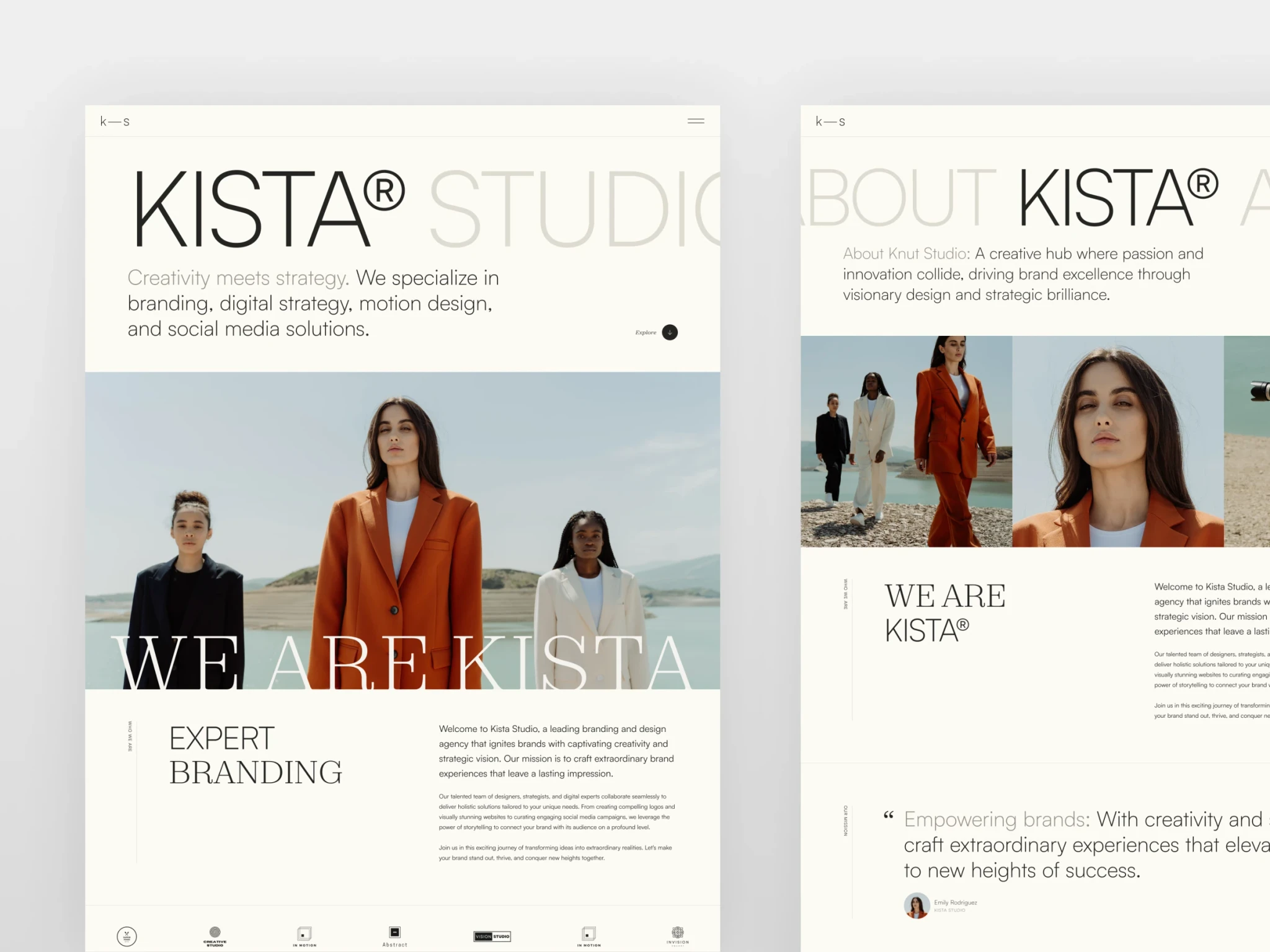 Kista - Agency Website Template - Gallery Image #1