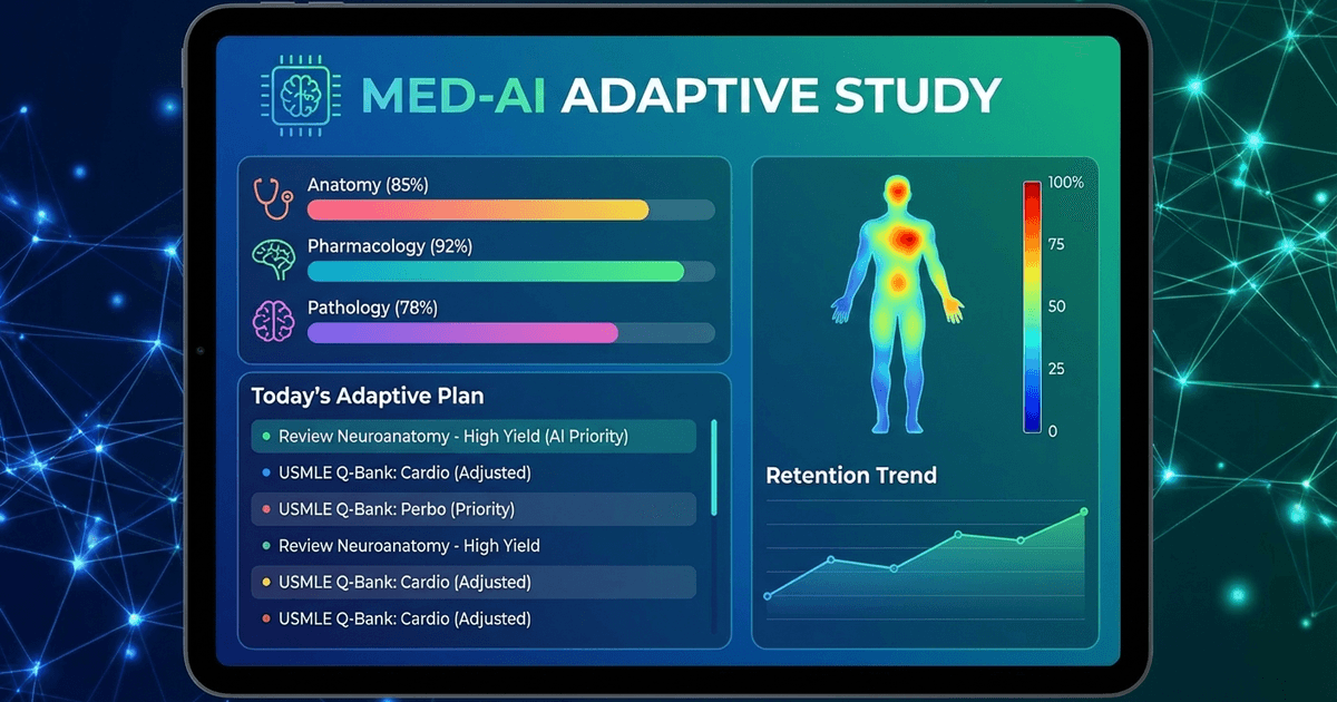 Cover: How Oncourse AI's Adaptive Daily Plan Adjusts to Your Weak Areas Automatically