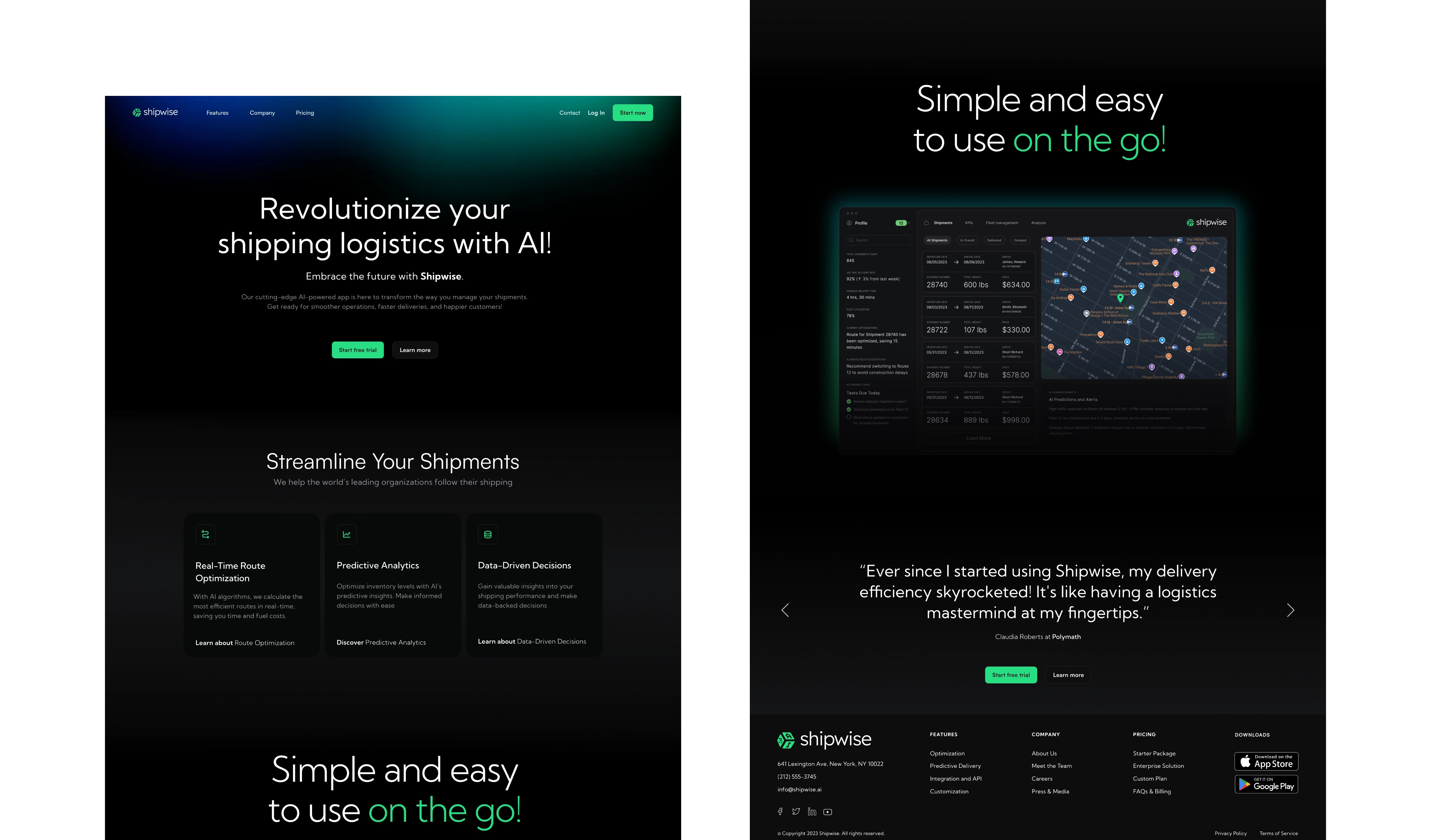 Alaro telehealth platform homepage displayed on desktop