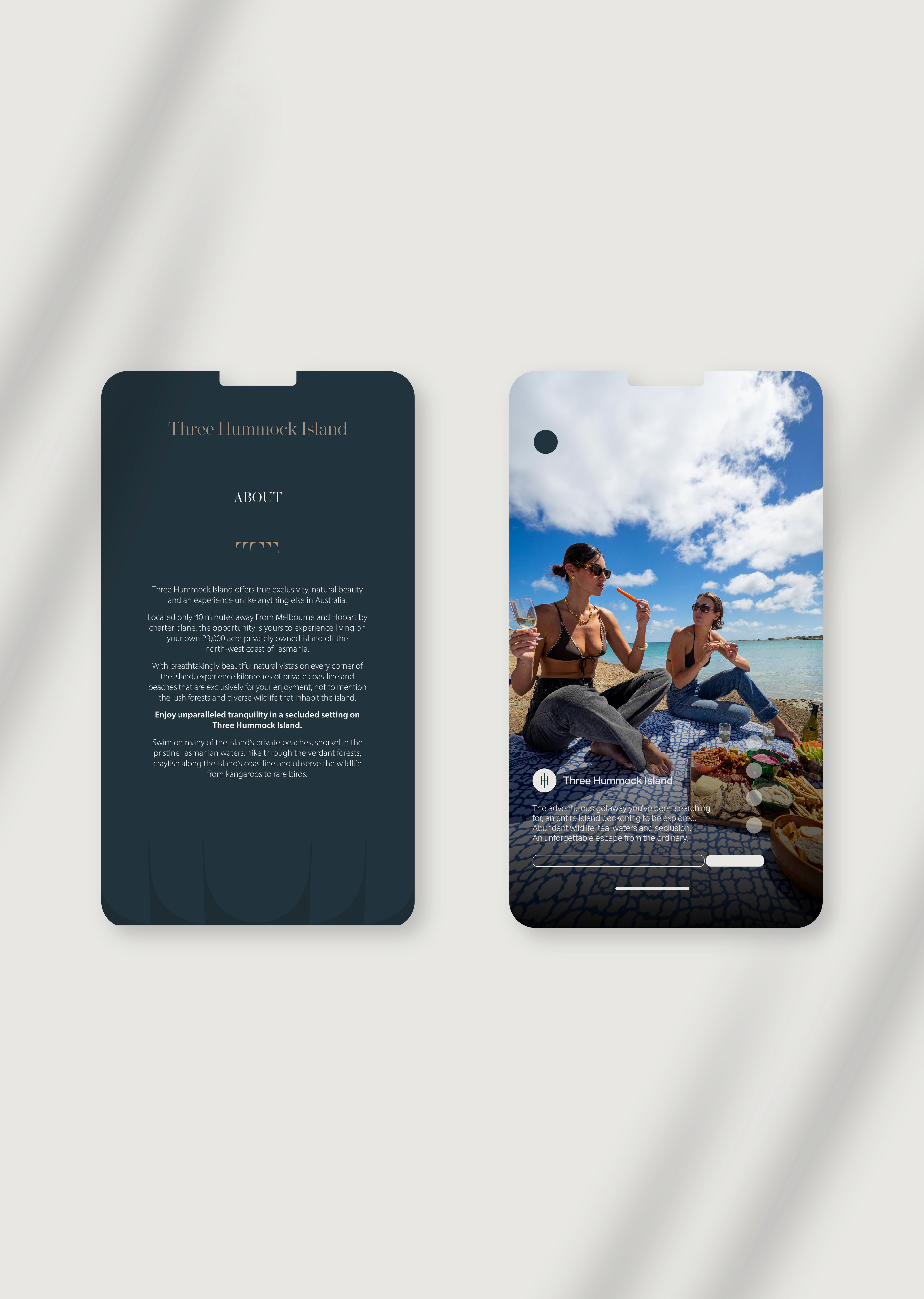Three Hummock Island (Tasmania) - Branding and visual identity - Social Media