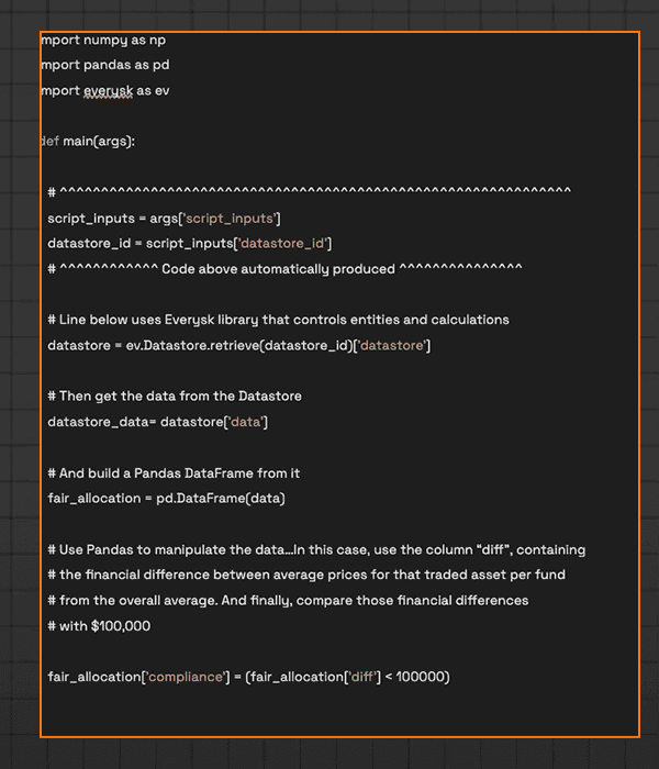 python for everysk, Python Robot Extends Everysk Capabilities