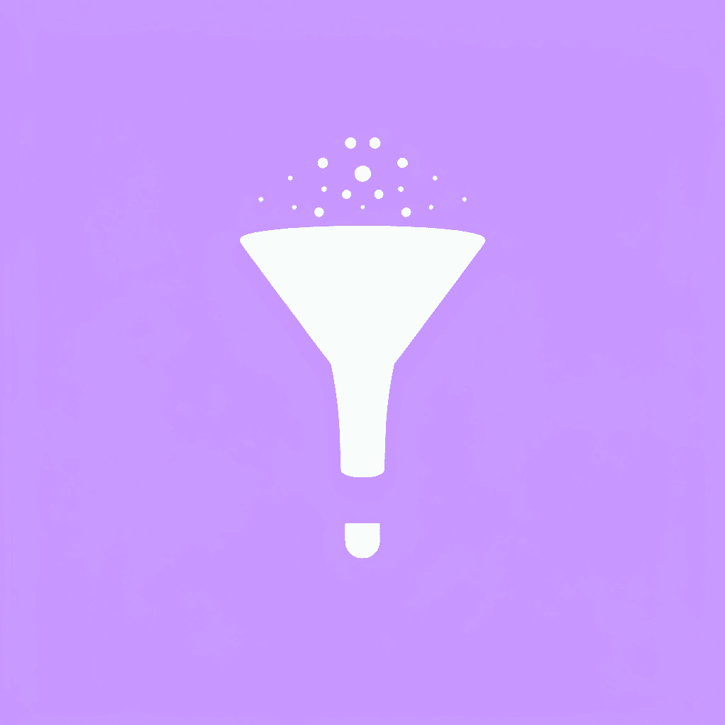 Funnel diagram showing the majority of AI projects filtered out at the pilot stage, with only a small percentage reaching production