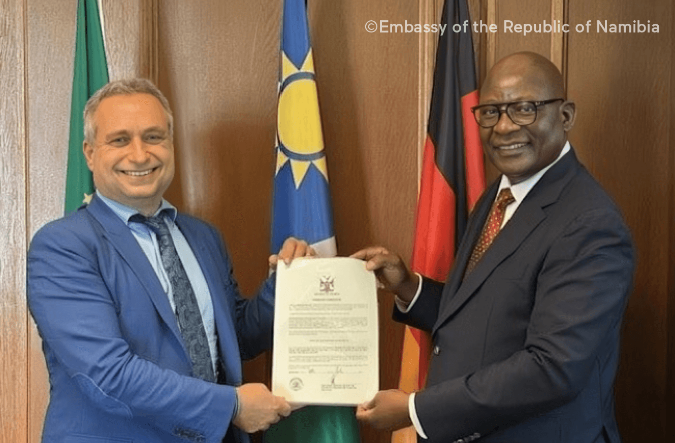 Prof. Dr. Schlereth und Botschafter