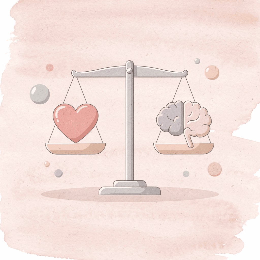 Balance scale icon comparing national SAT standing versus Ivy League competitiveness