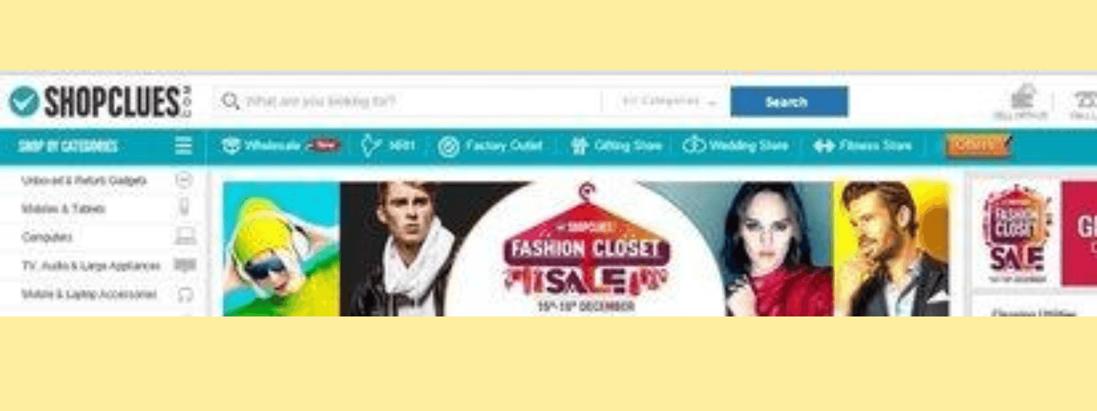 Shopclues example