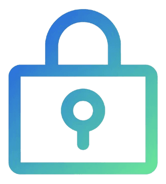 Secure protection icon
