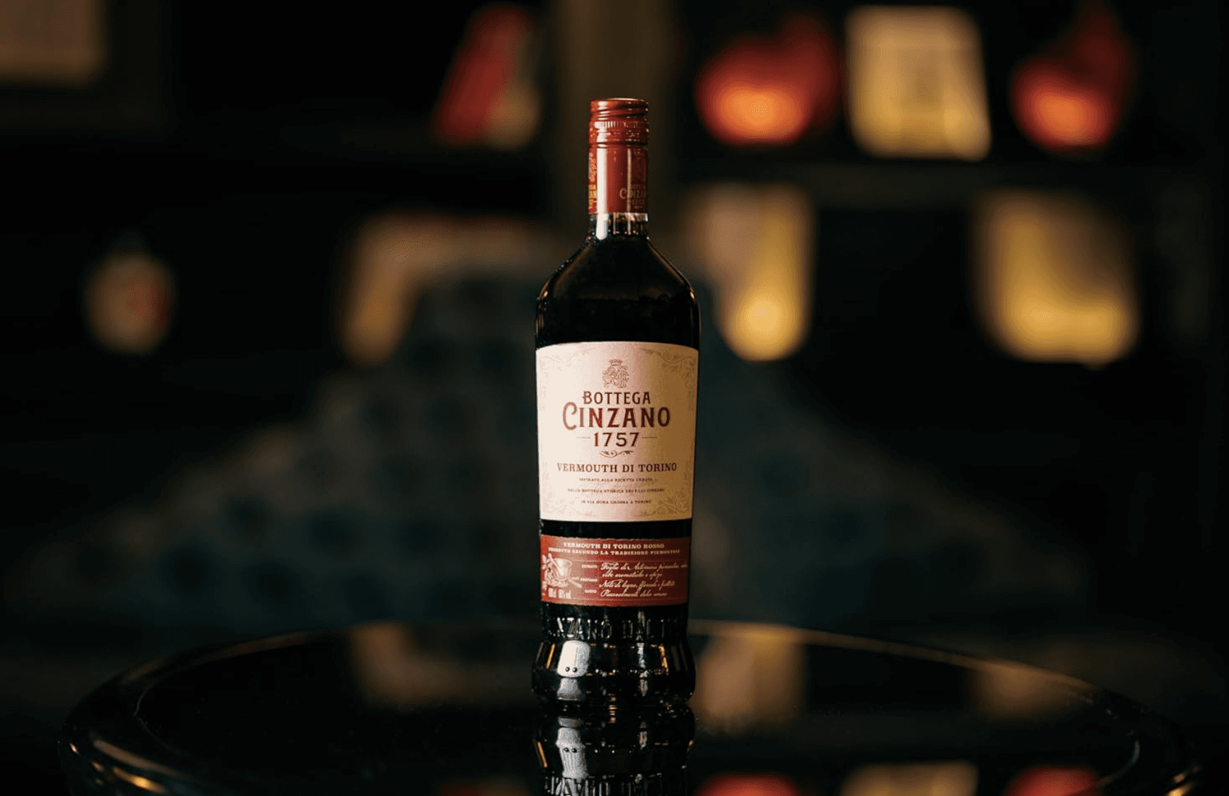 Cinzano Bottega 1757 vermouth — brand concept originated by Sarah McDonnell at The Gild