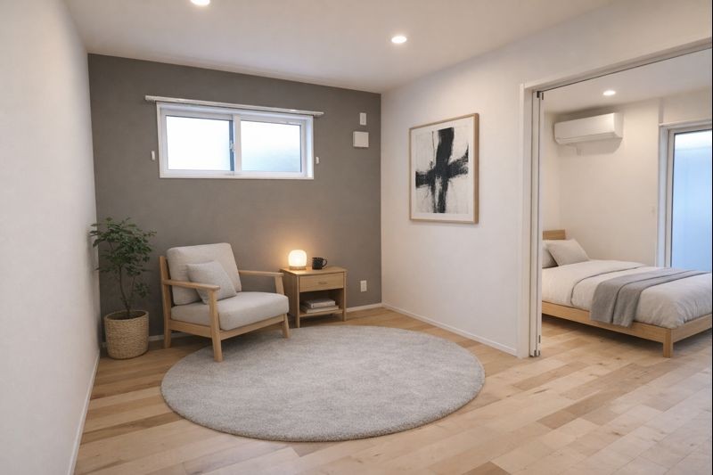 K-house西蒲田_リビング寝室
