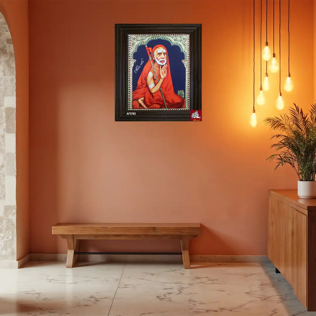 Kanchi Mahaperiyava Tanjore Painting