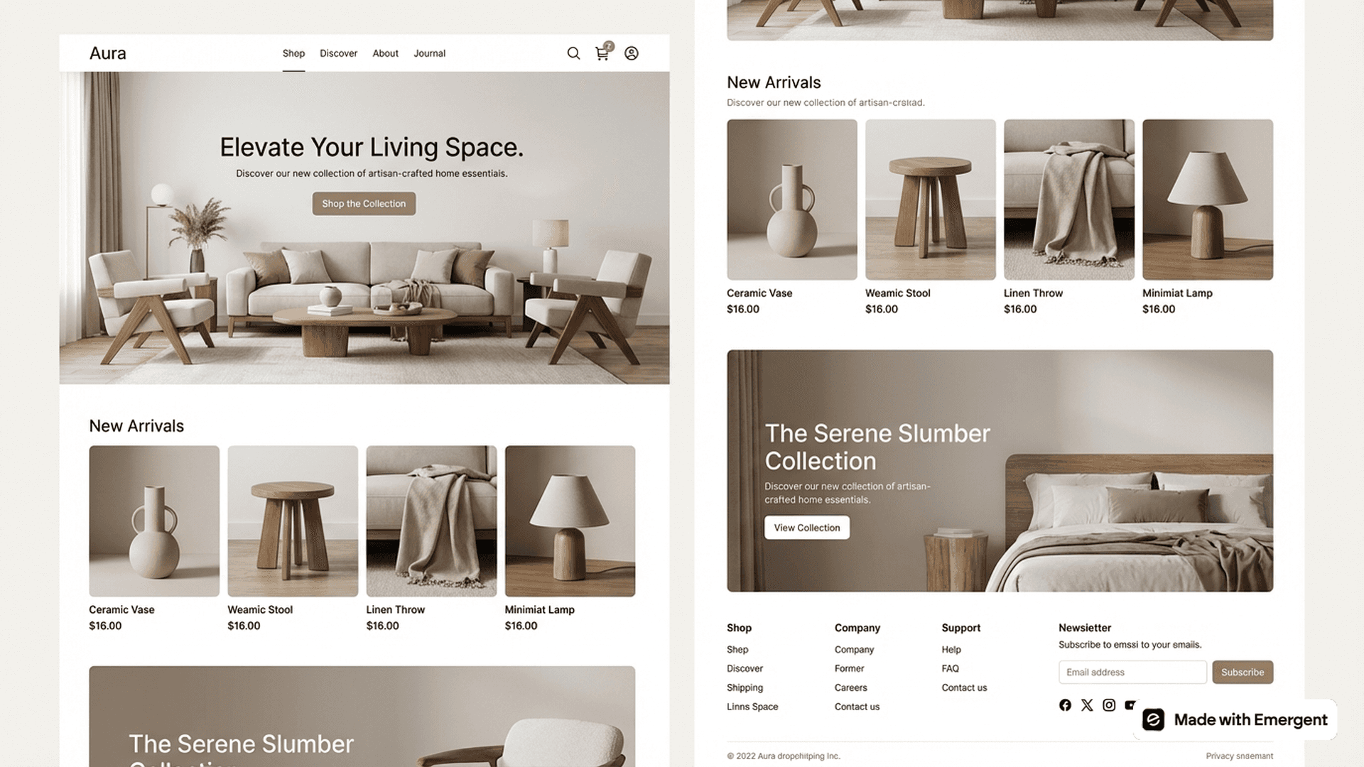 Dropshipping Website Builder