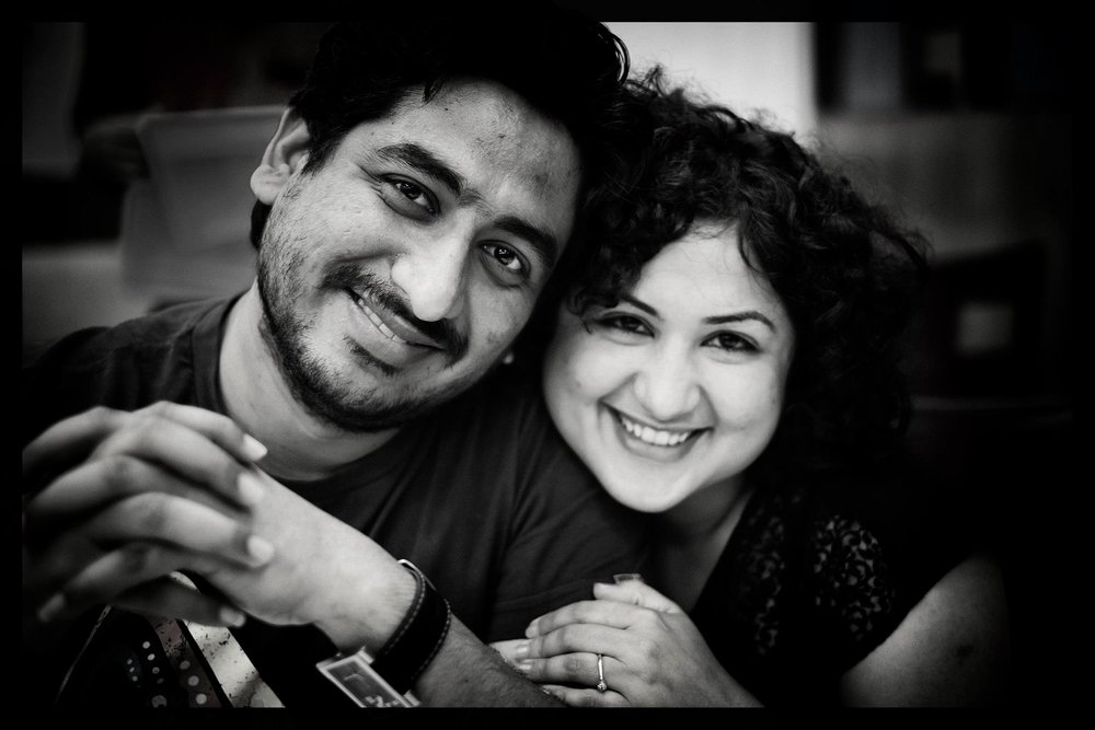 Sudha & Mukesh, Portraits by Sudha, Pixel Story