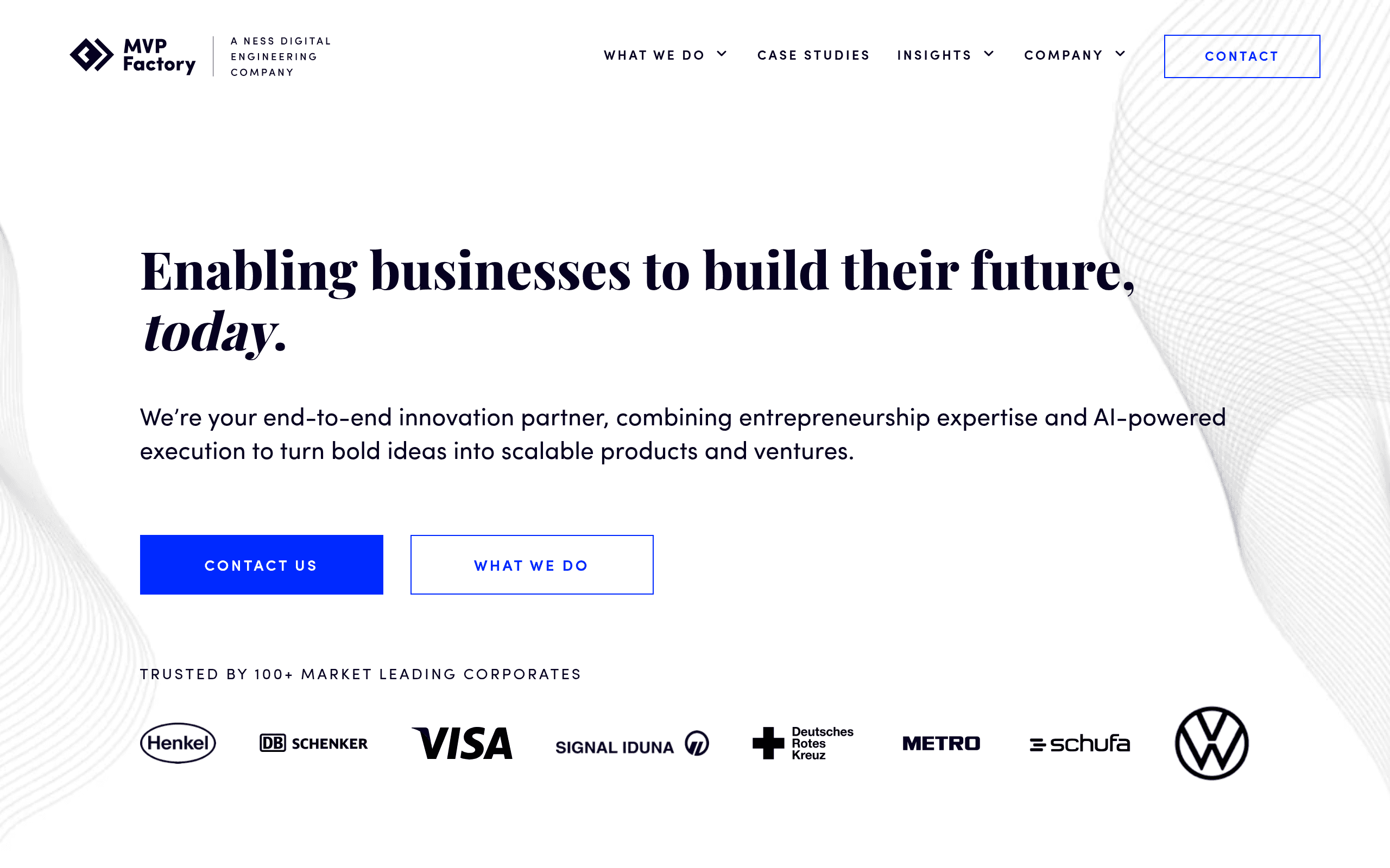 The MVP Factory Screenshot