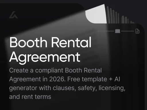 Booth Rental Agreement