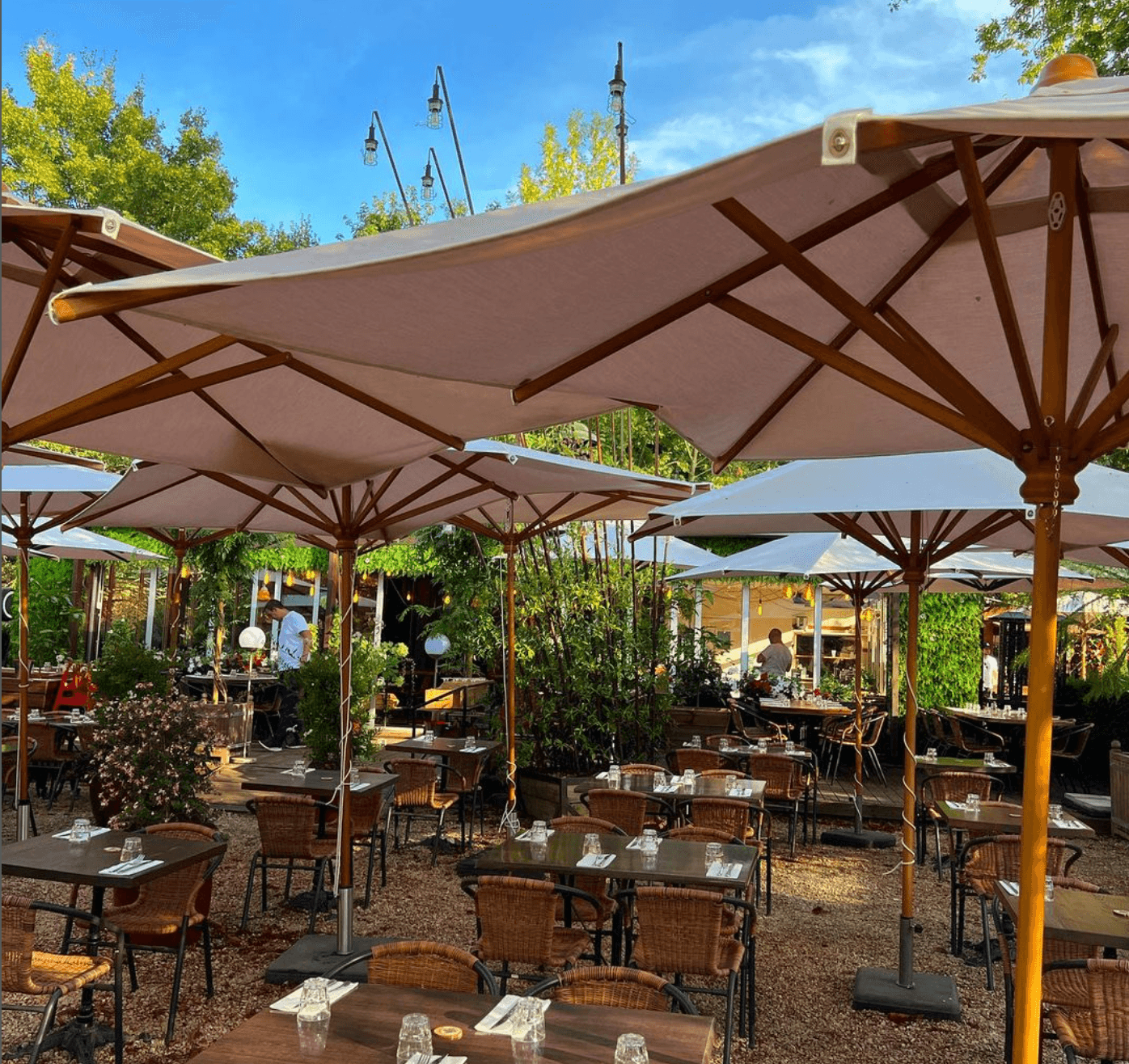 Photo de la terrasse principal à Le Brumaire