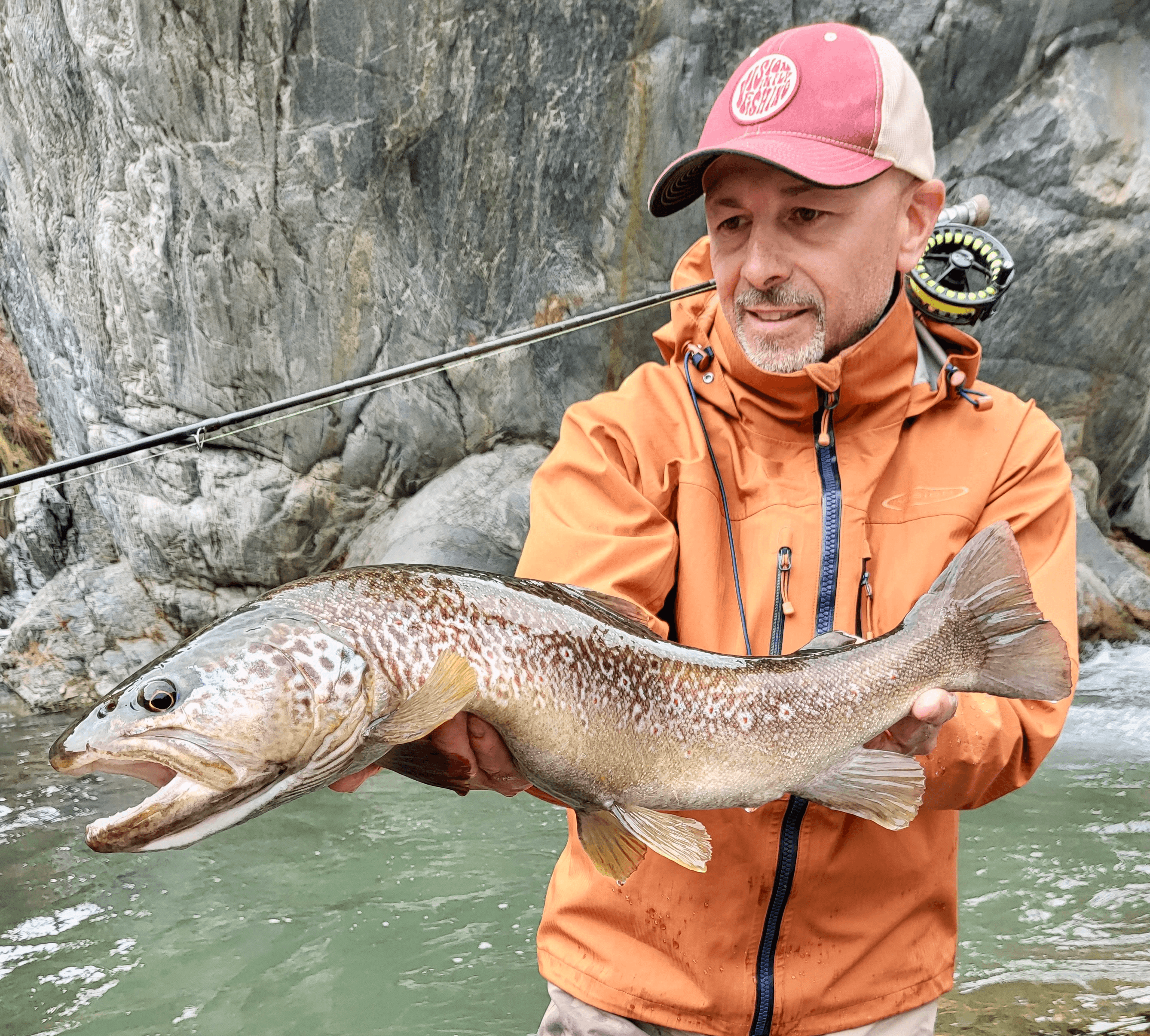 Discover fly fishing in the Dolomites with expert guides. Catch marble trouts in beautiful rivers and lakes. Master dry fly fishing, streamer fishing, and nymph fishing techniques. Perfect for anglers pursuing trophy marble trout.