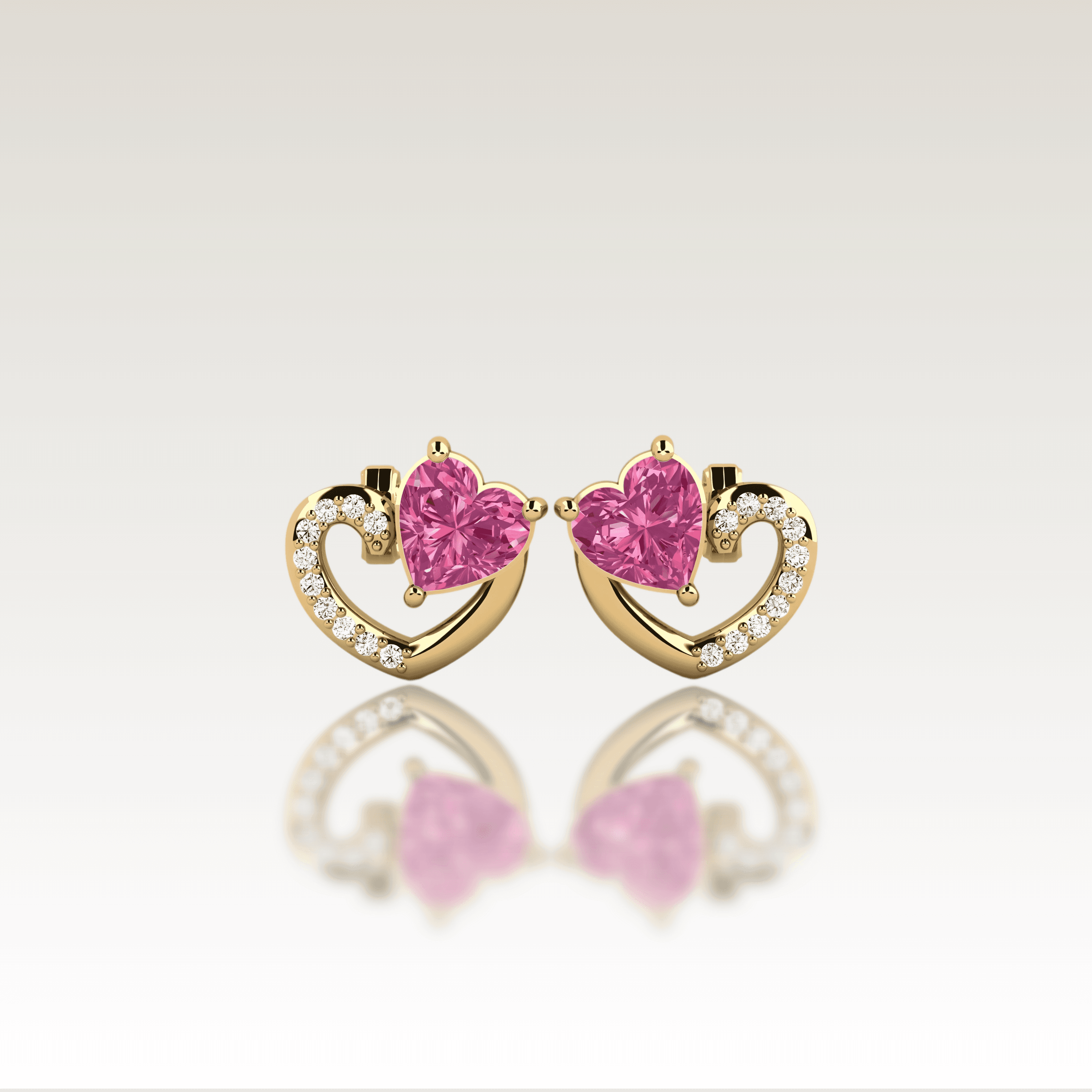 AMOR' Mio Heart Earrings image 8