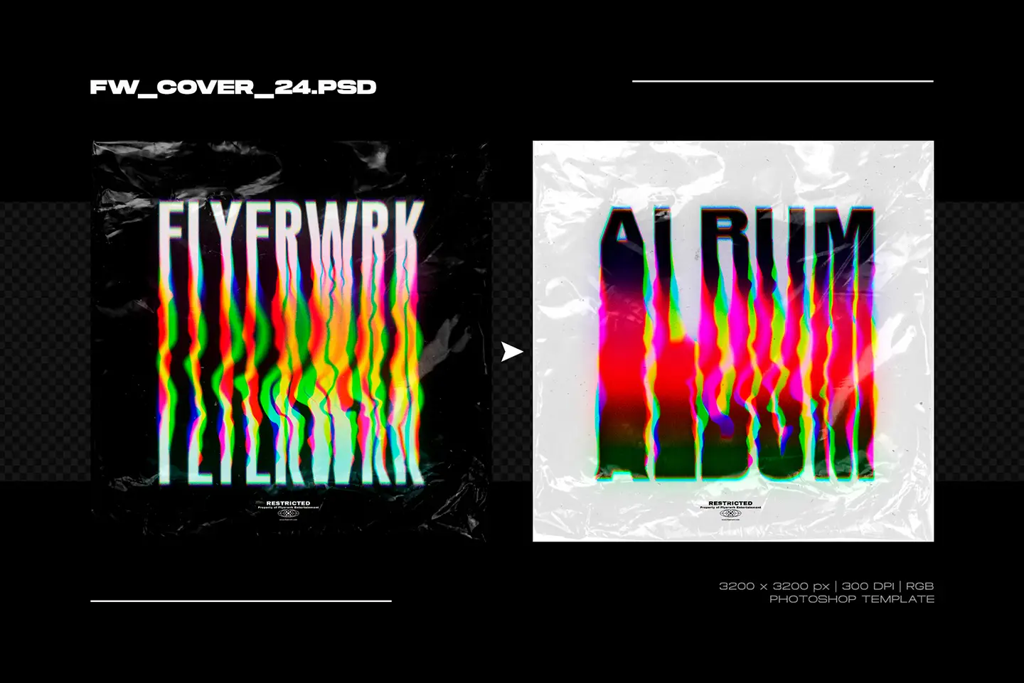 Fully editable layers of the Y2K logotype bundle shown in Adobe Illustrator and Photoshop interfaces