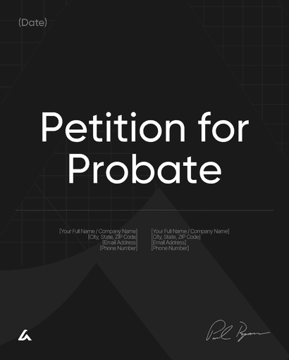 Petition for Probate