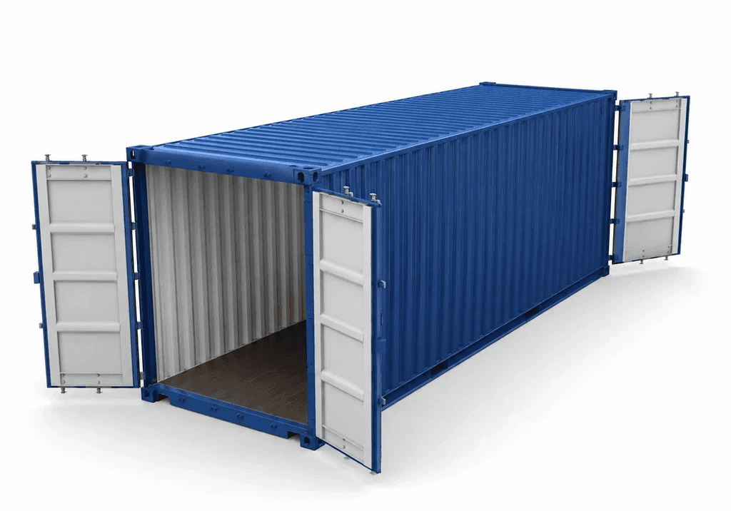 El contenedor doble puerta (double door) incorpora puertas estancas en ambos extremos, lo que permite una carga y descarga pasante mucho más ágil.