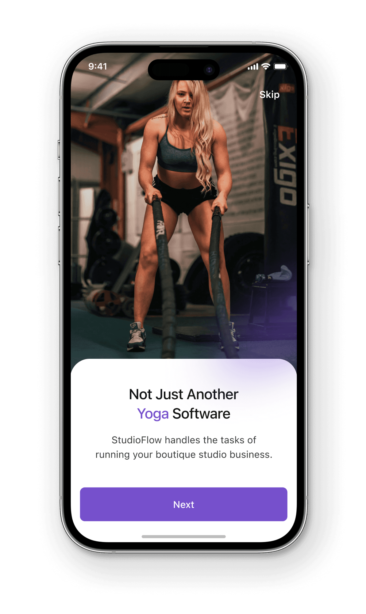 Mobile splash screen