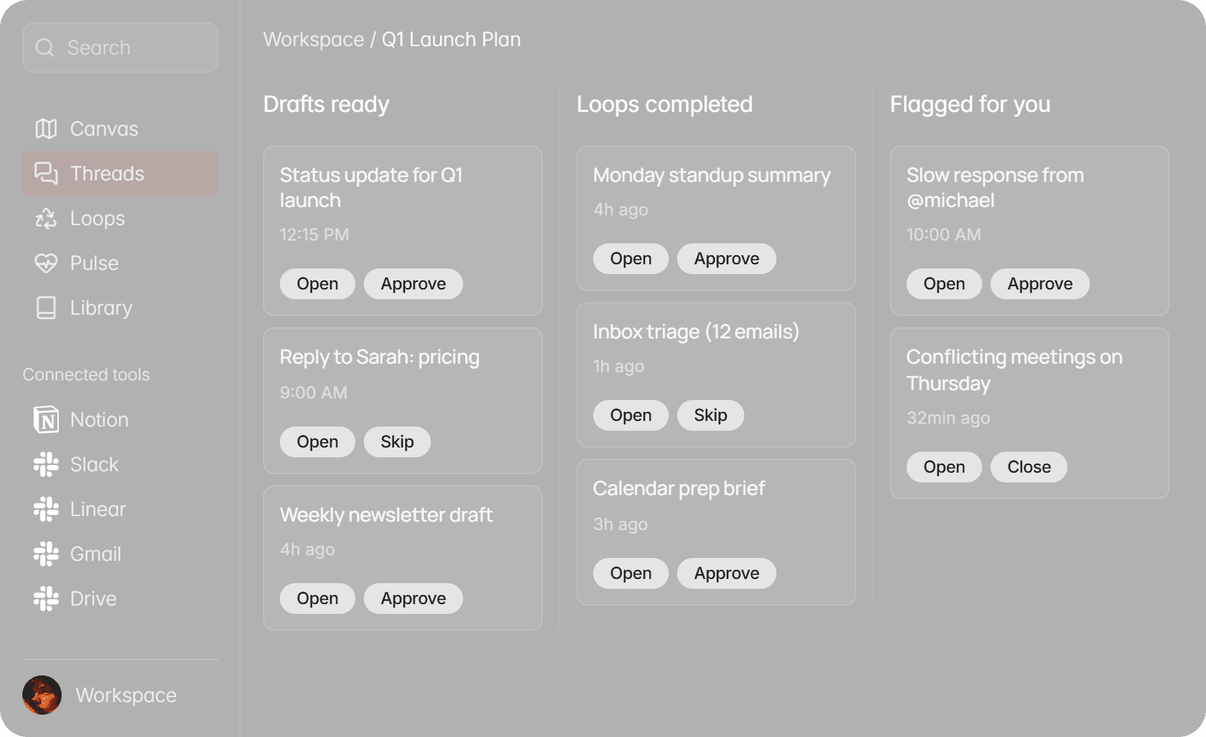 Kanban dashboard UI