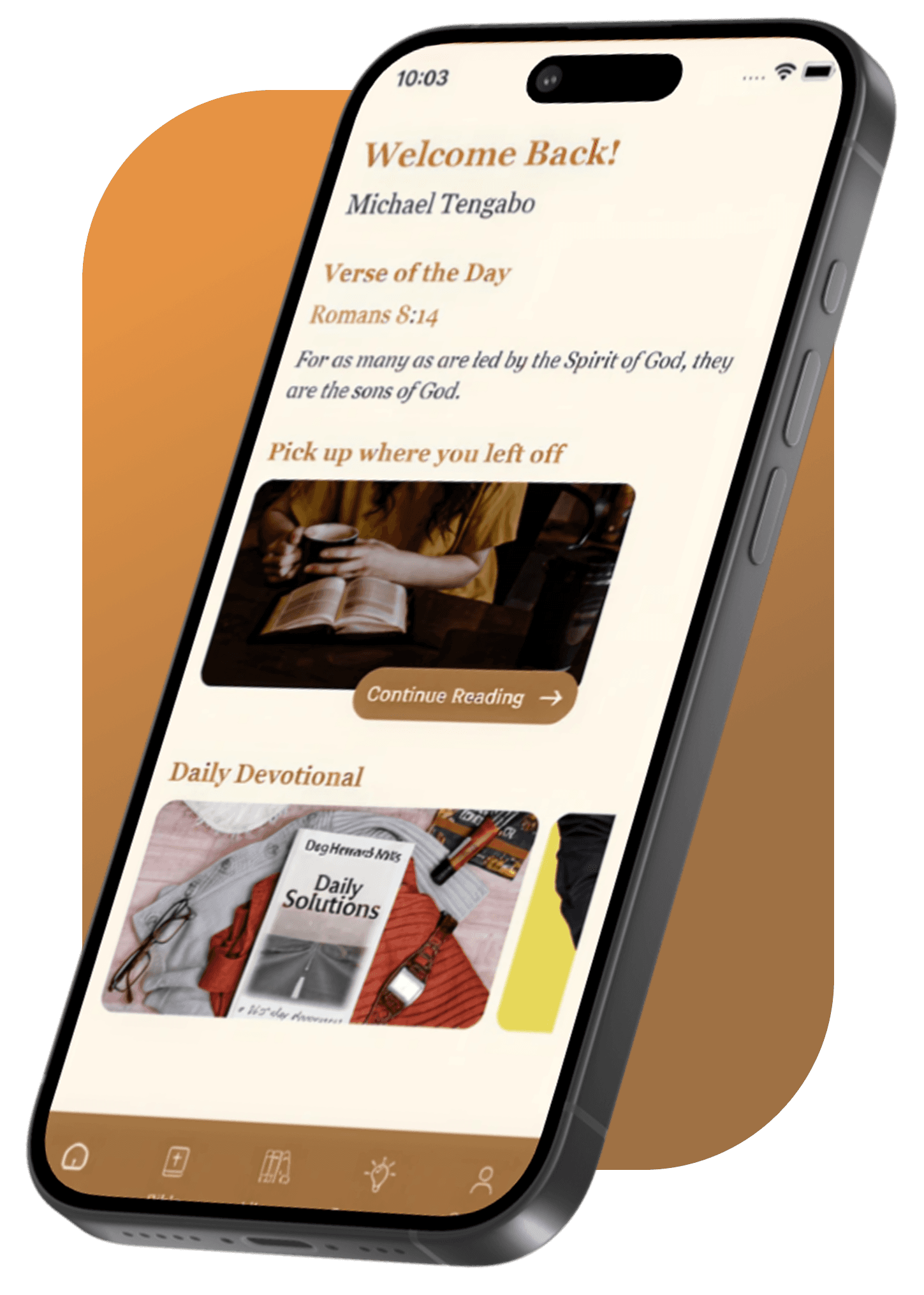 Bible translation app