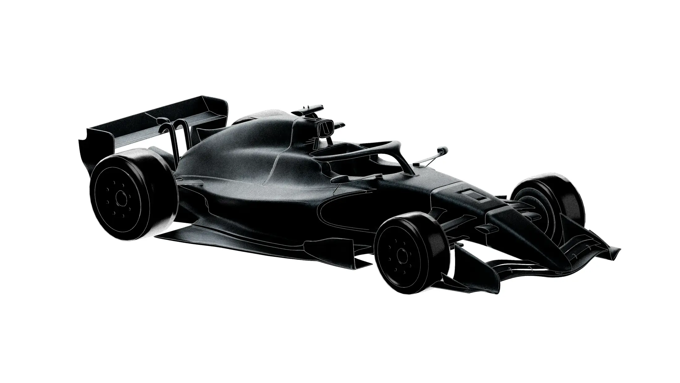 3D render of a Formula 1 racing car — BotBlox low-latency high-reliability networking for motorsport telemetry and data acquisition