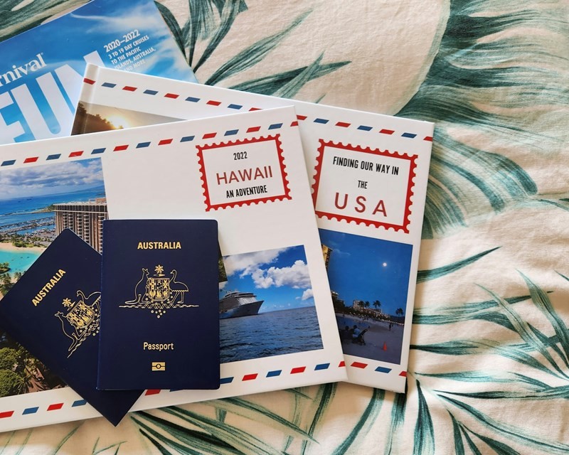 Travel essentials passport USA trip