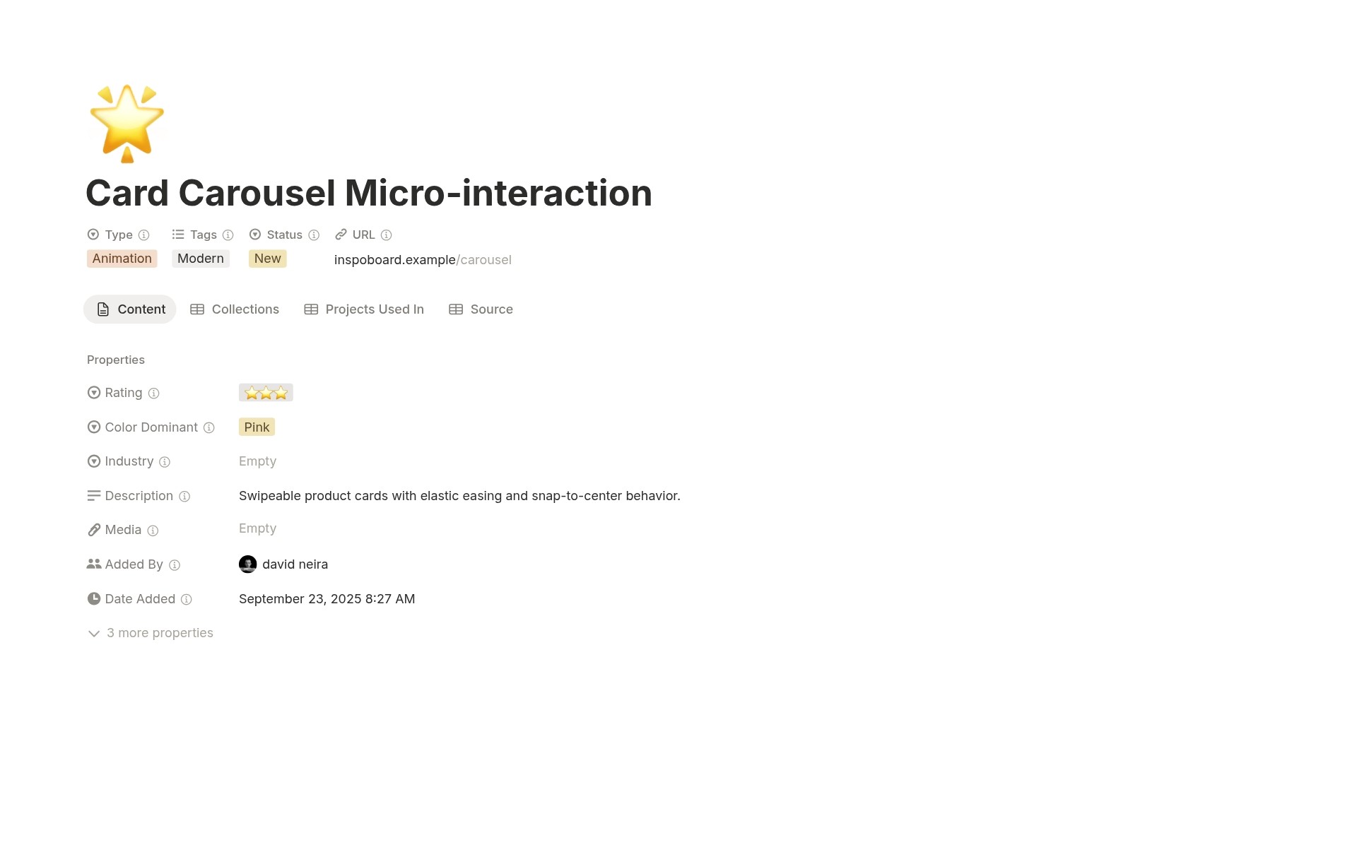 Inspiration Screenshot