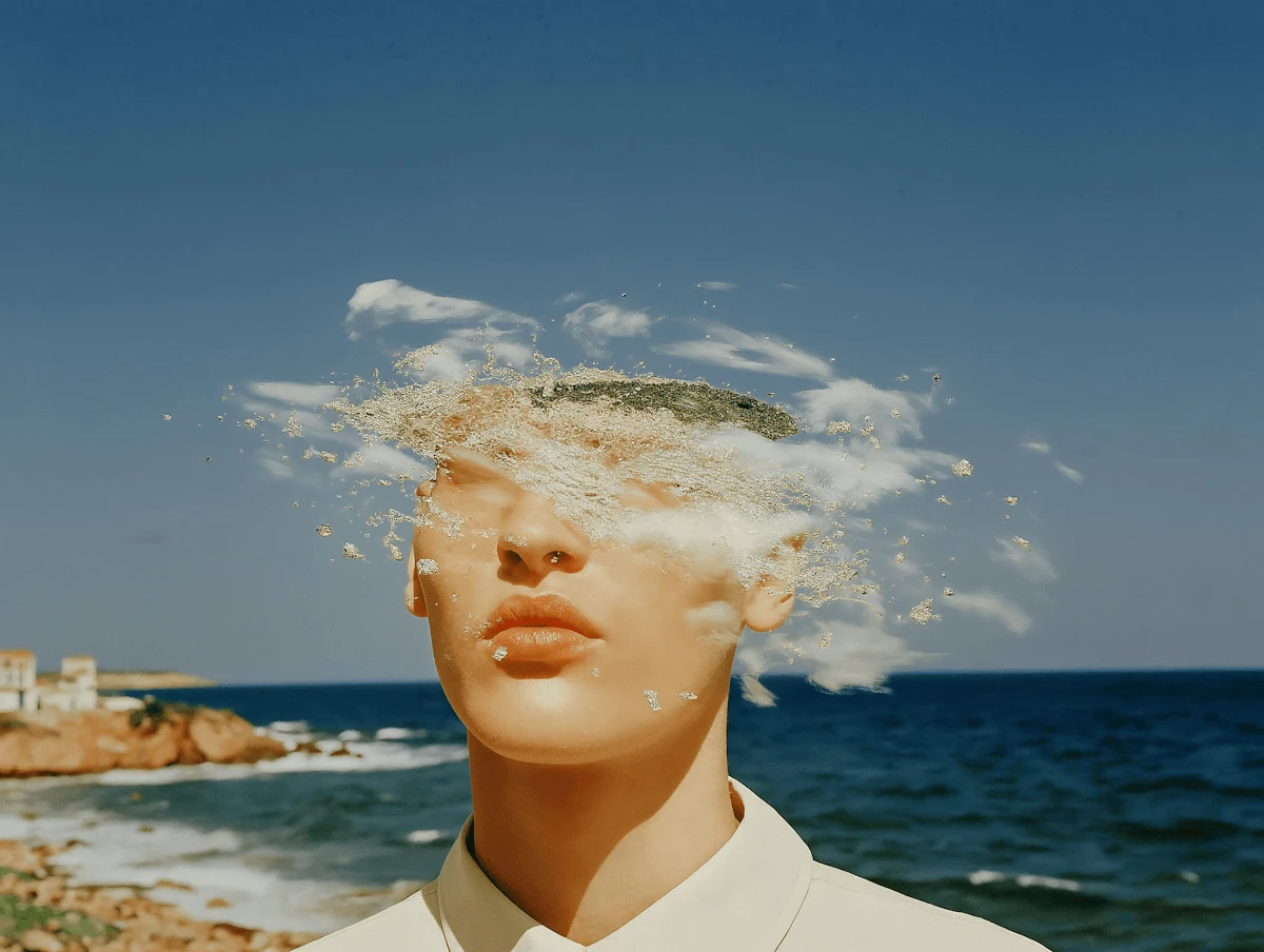 Surreal Coastal Portrait