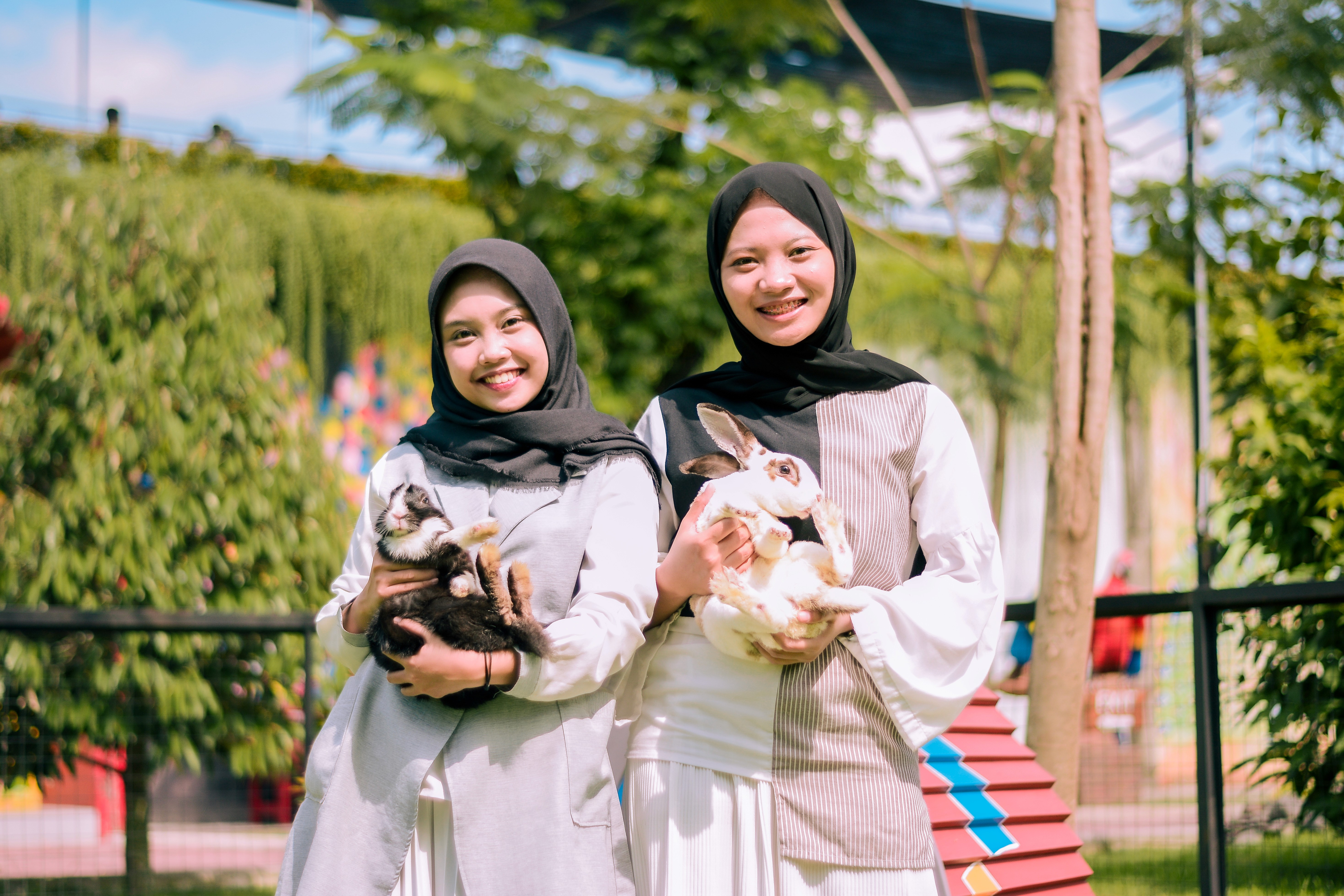 Julita & Silvy at Jember Mini Zoo