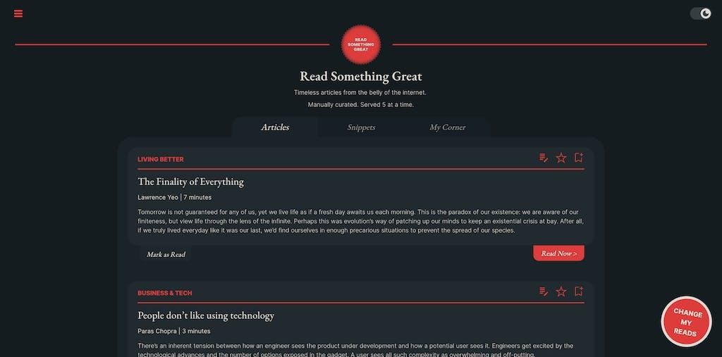 Read Something Great 