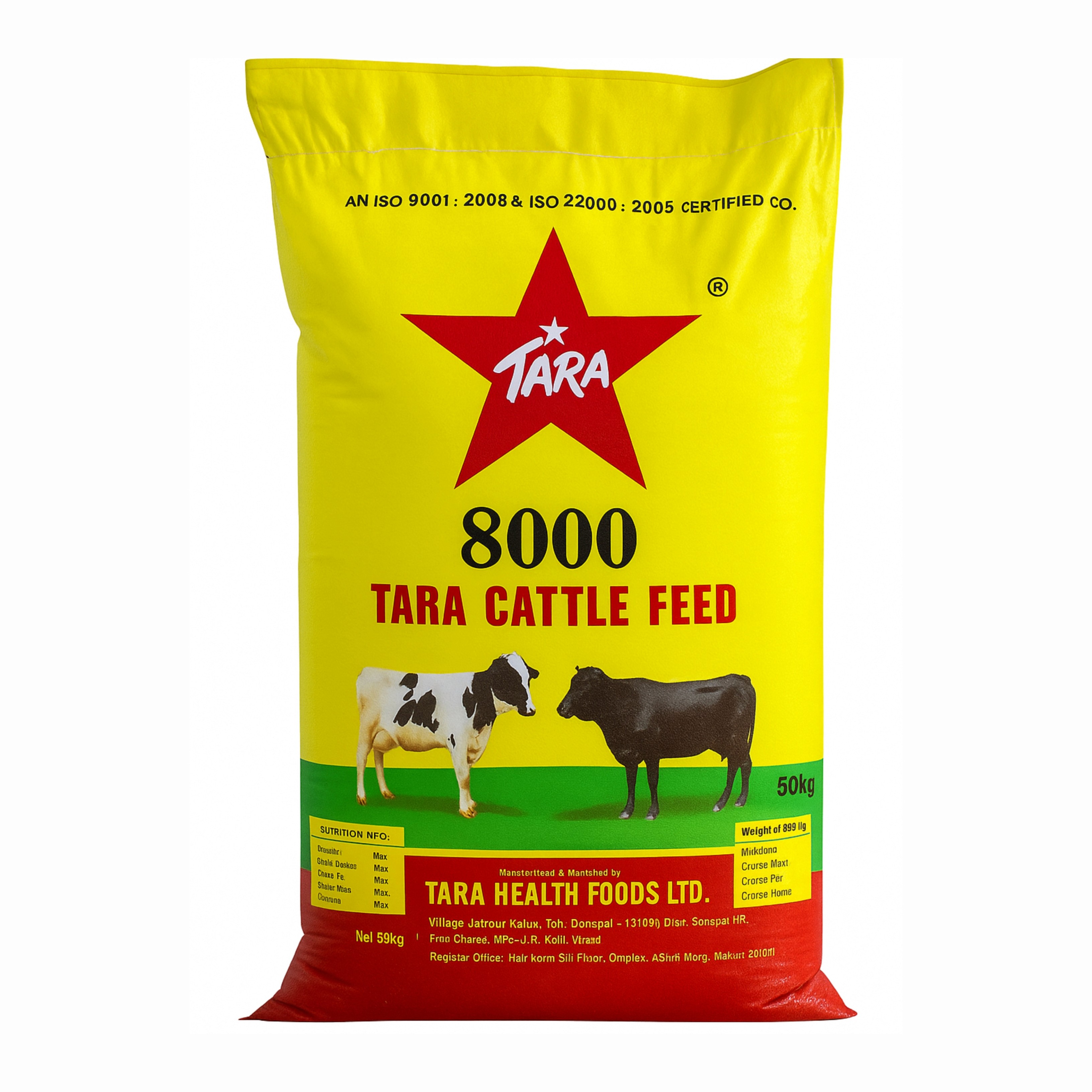 TARA 8000 Nutritious buffalo feed for improved milk yield
