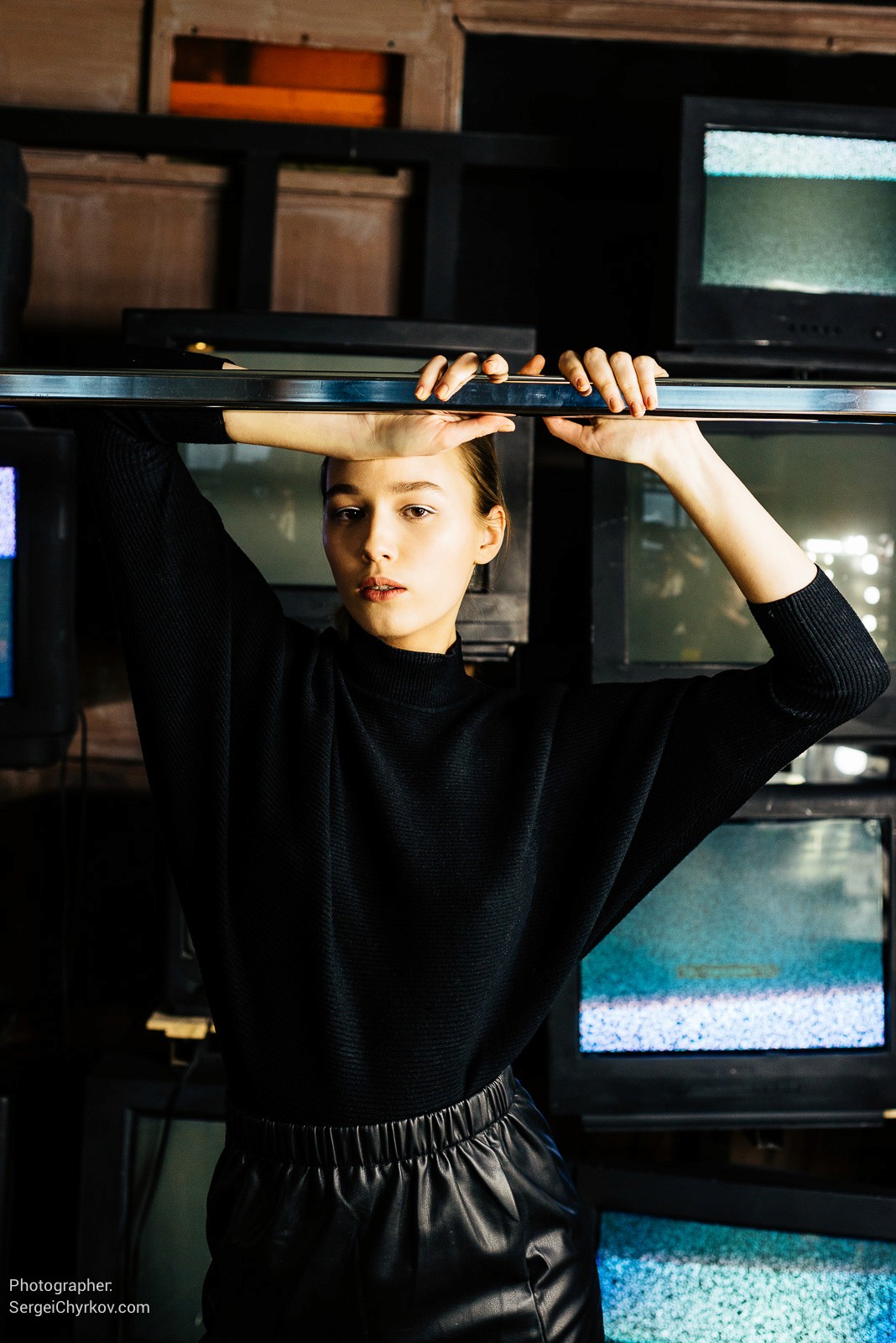 Алина. Модельные тесты. Фотограф Сергей Чирков. Photographer Sergei Chyrkov