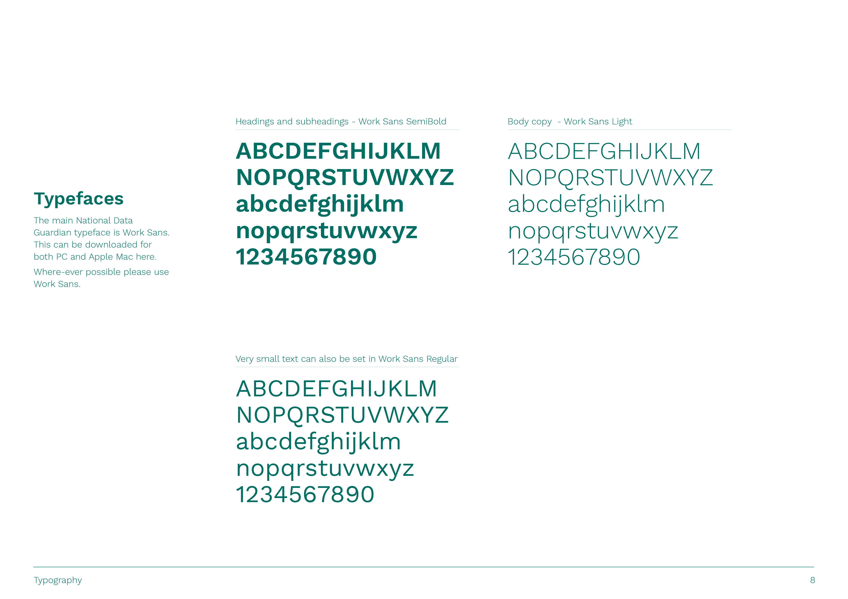National Data Guardian Brand Identity Guidelines