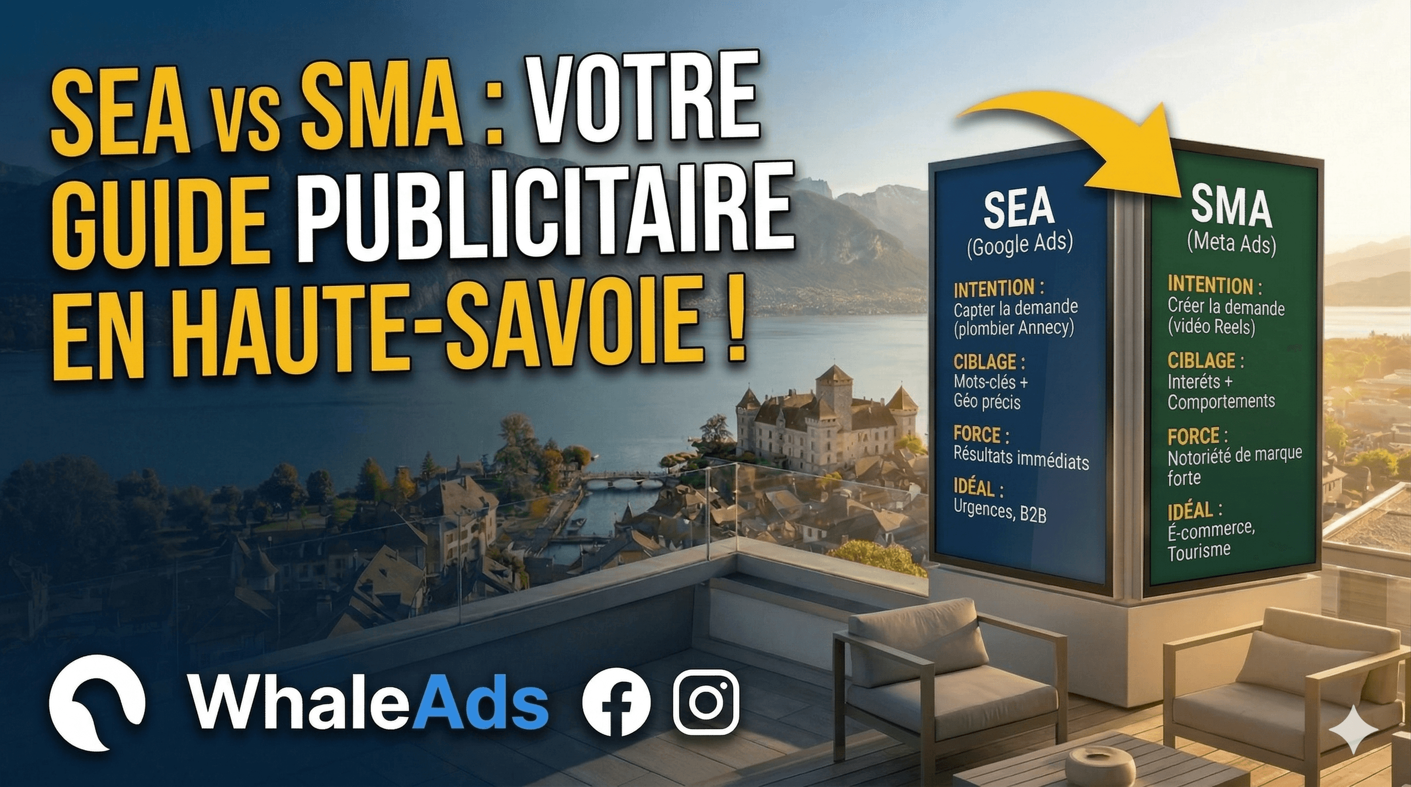 SEA vs SMA  quelle stratégie publicitaire choisir pour votre entreprise en Haute-Savoie