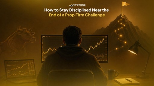 How to Stay Disciplined Near the End of a Prop Firm Challenge