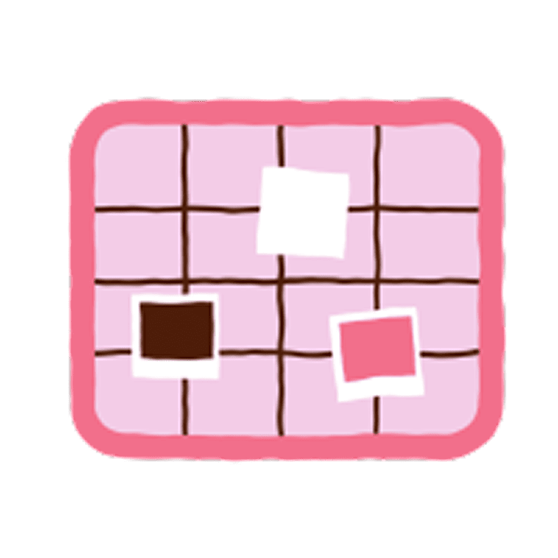 Illustration d'un pêle-mêle.