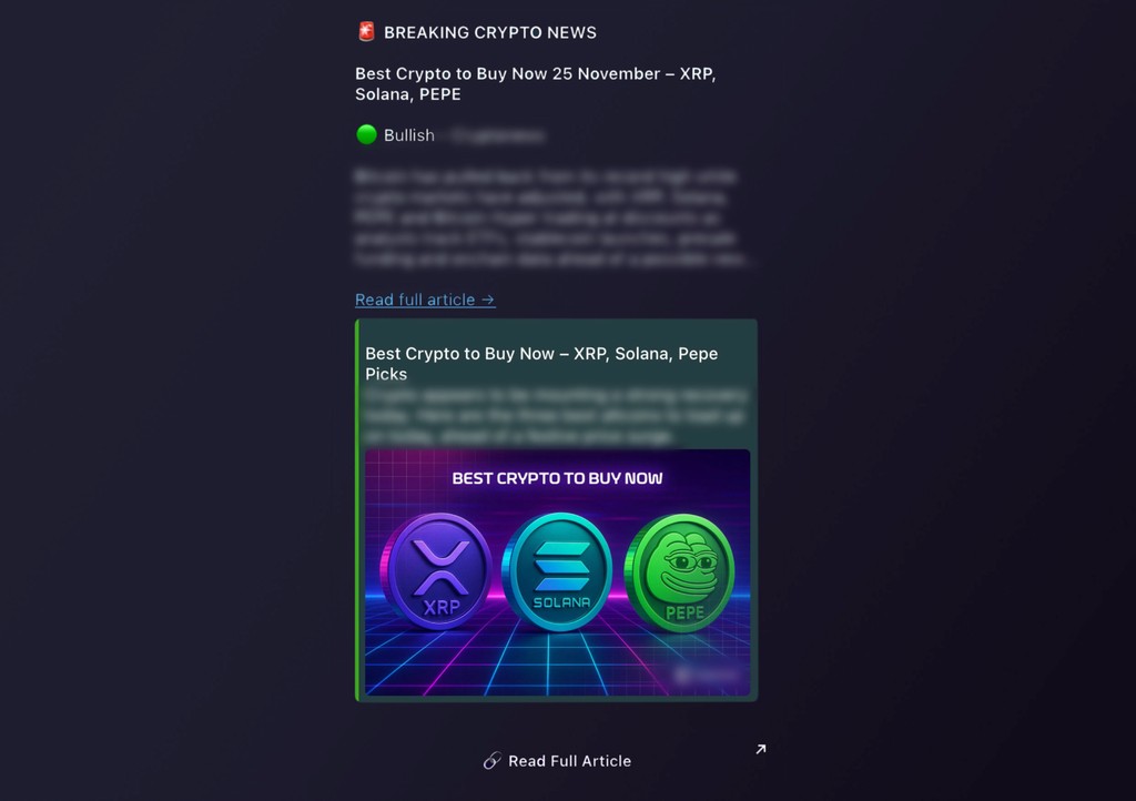 CryptRadar News Alerts