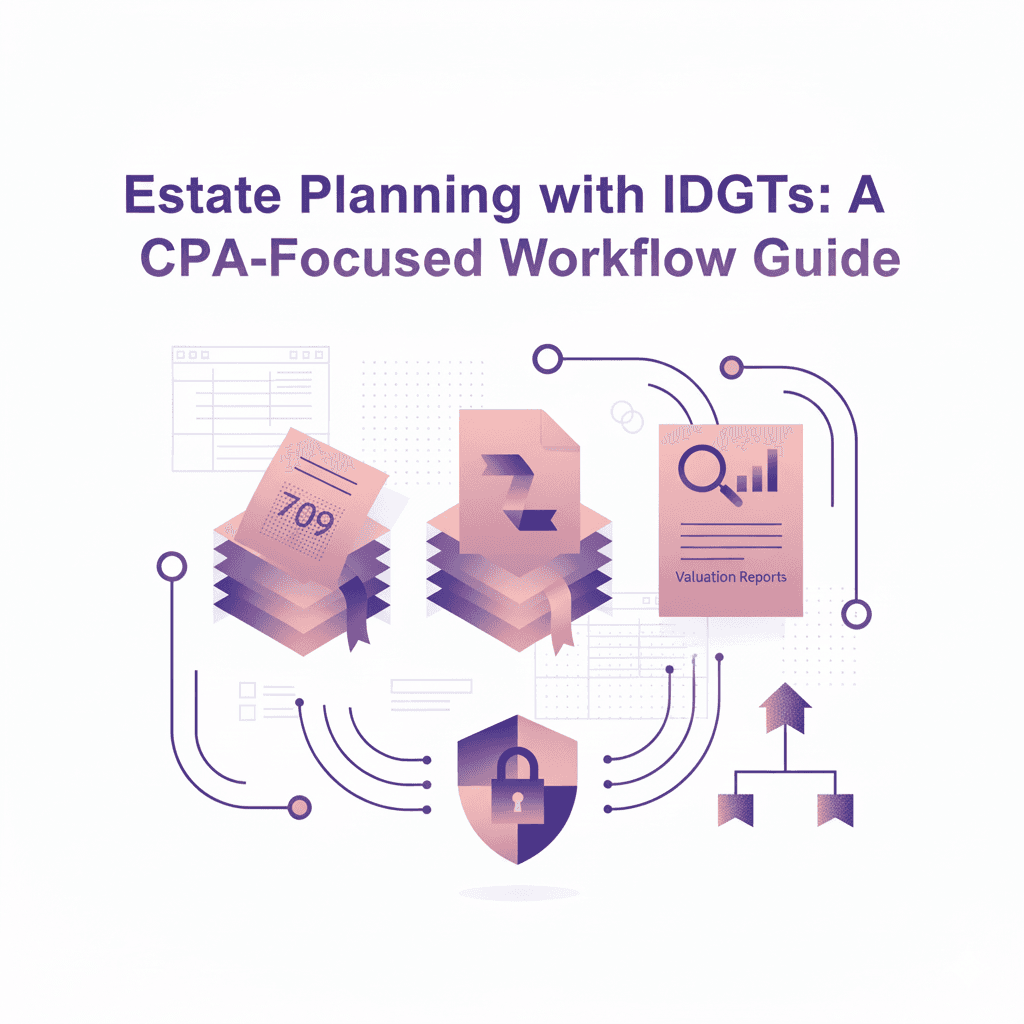 Estate Planning With IDGTs: A CPA-Focused Workflow Guide