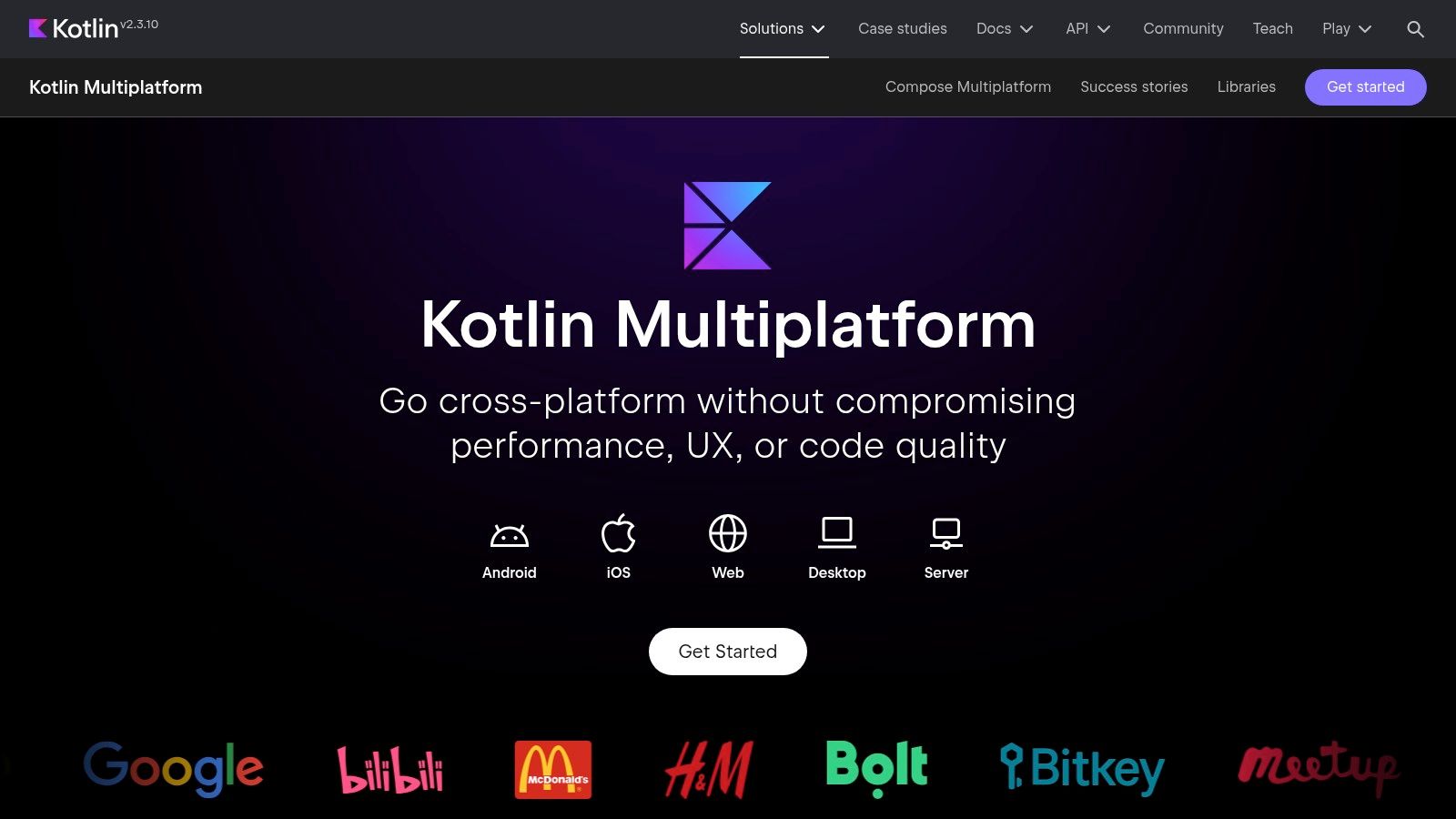 Kotlin Multiplatform (JetBrains)