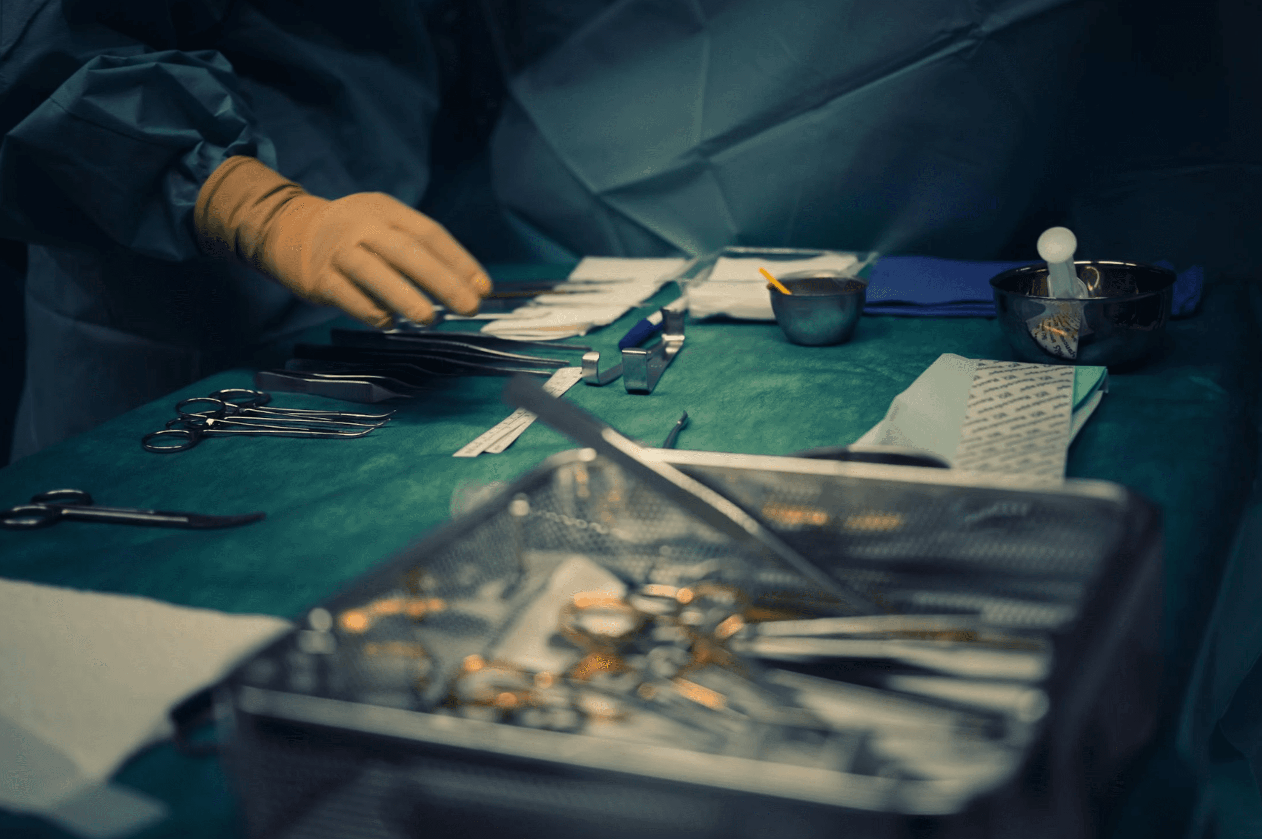 Surgical Instruments in a Hospital. Courtesy of Pexels