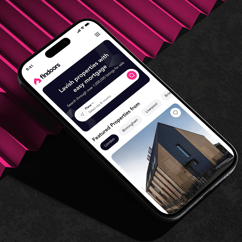 Findoors - mobile preview