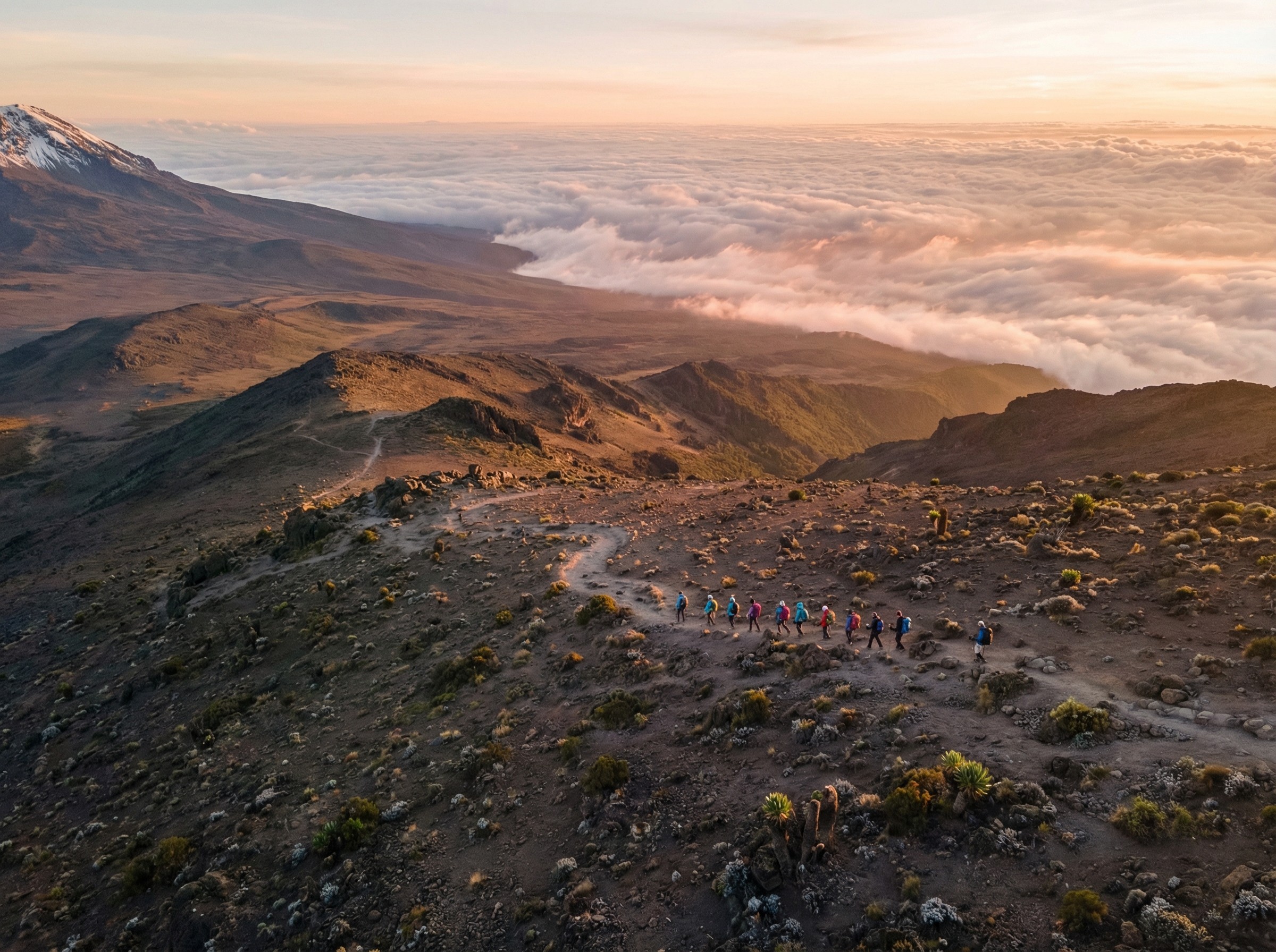Majestic sandstone cliffs in golden light, showing the natural beauty of AlUla’s desert landscape.