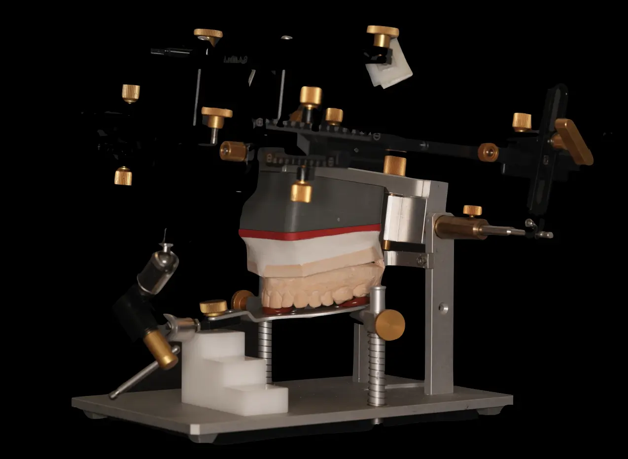 Mounted casts with a kinematic face-bow