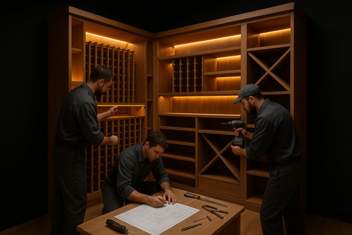 The Custom Wine Cellar Design and Build Process: Step by Step