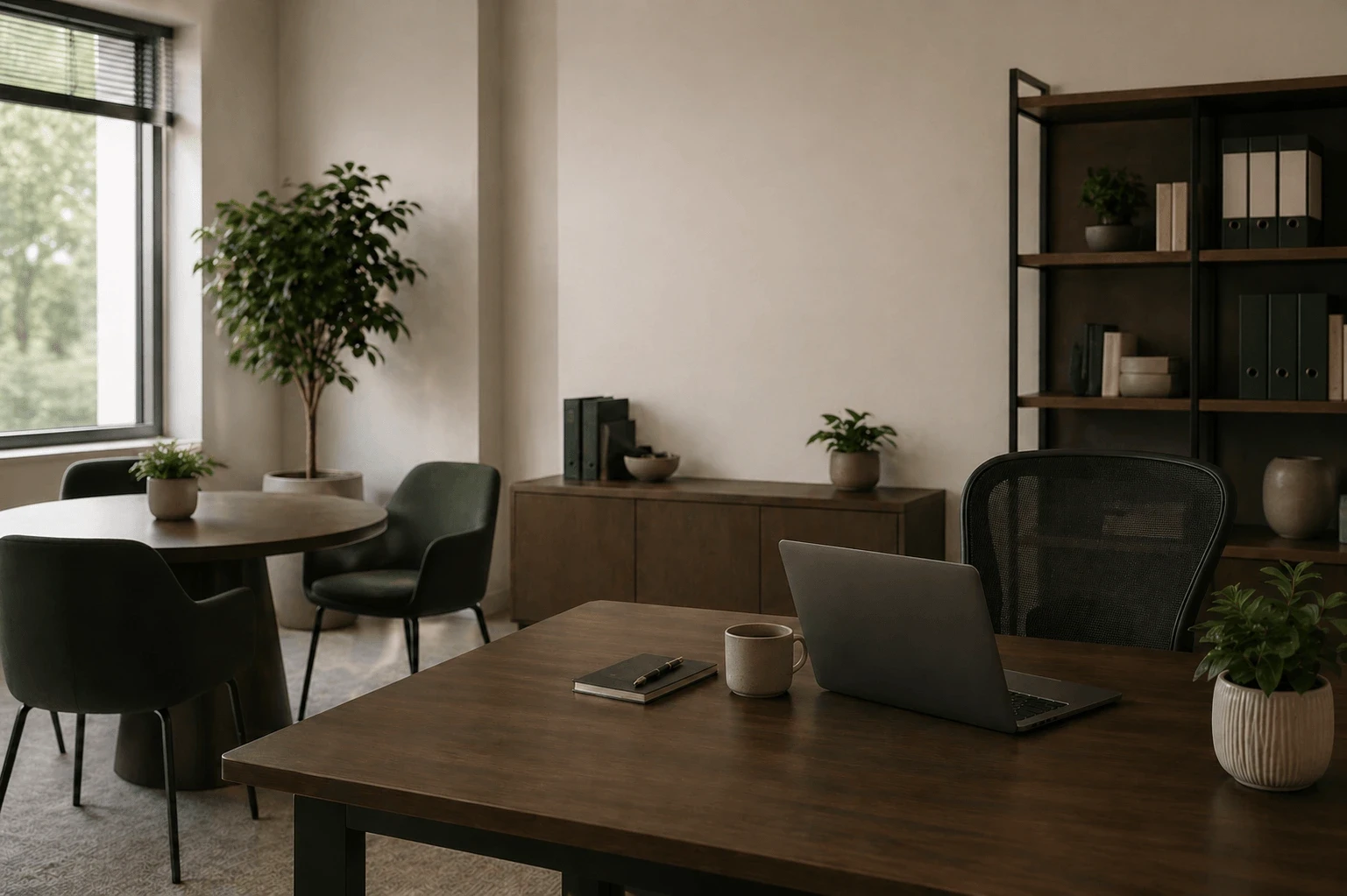 Laudger & Laurel's office