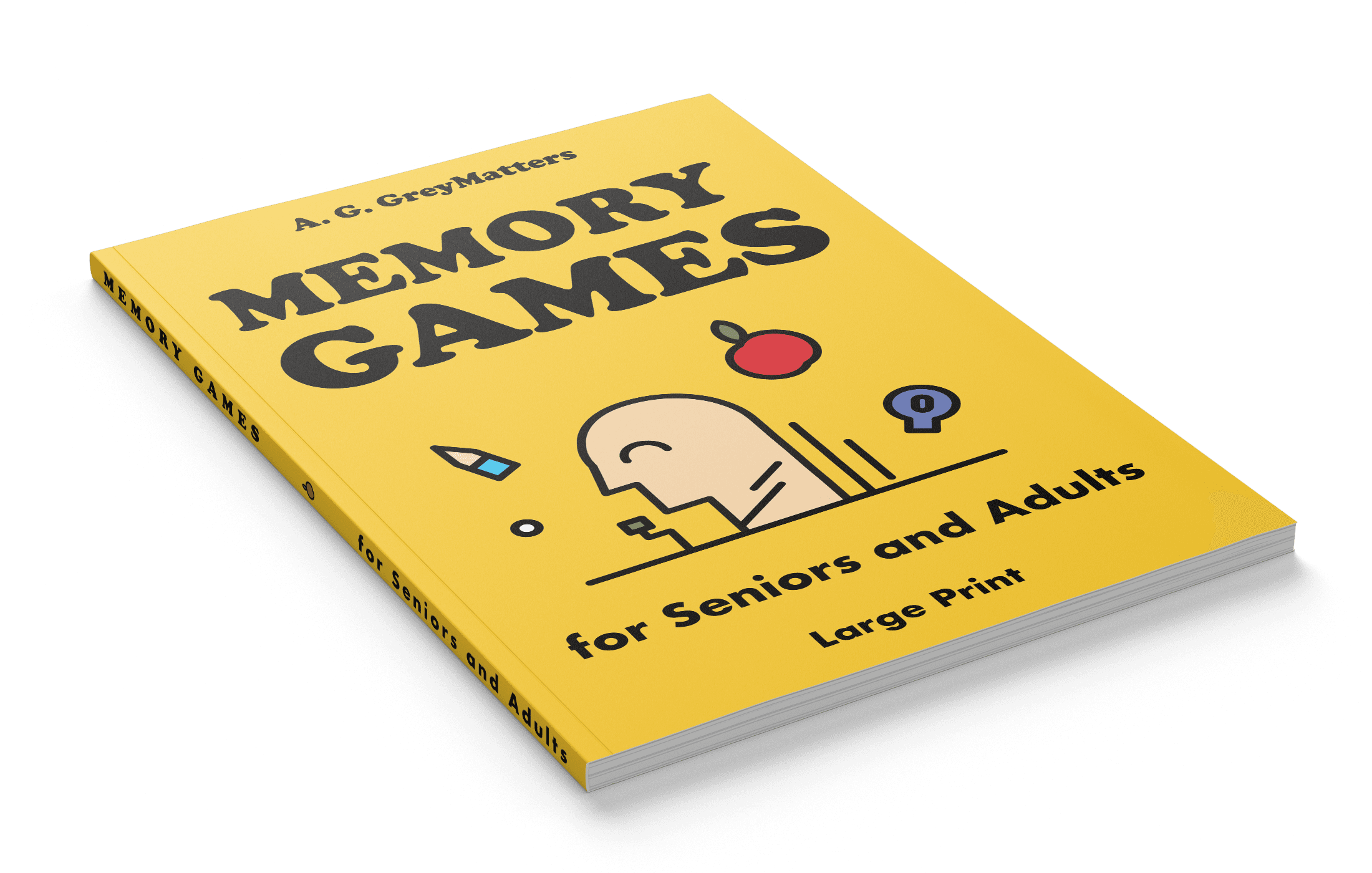 Memory Games for Seniors and Adults Mockup